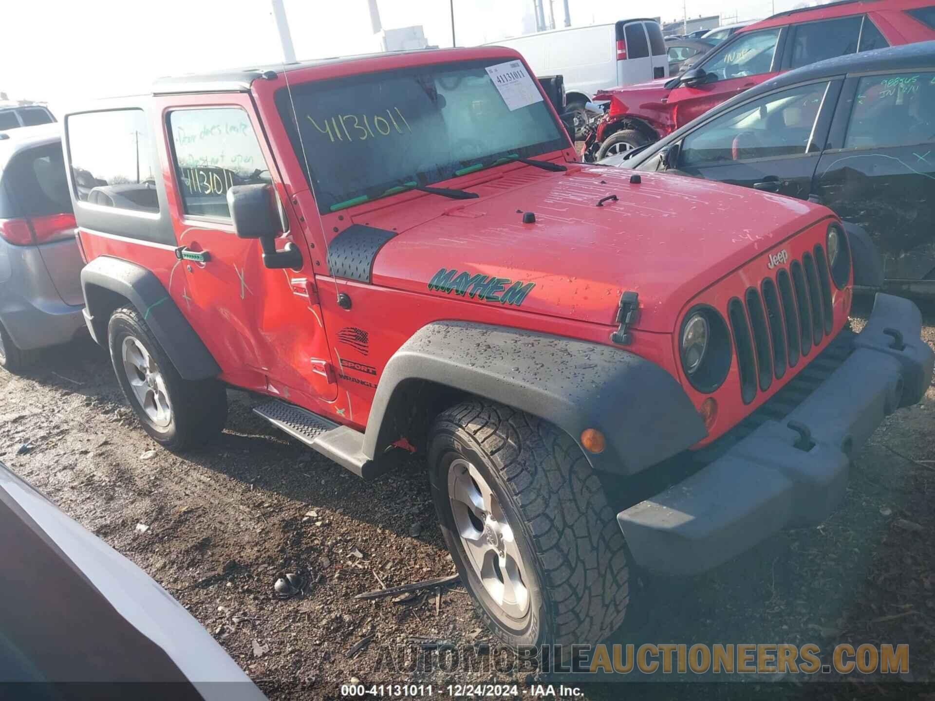 1C4AJWAG4DL665259 JEEP WRANGLER 2013