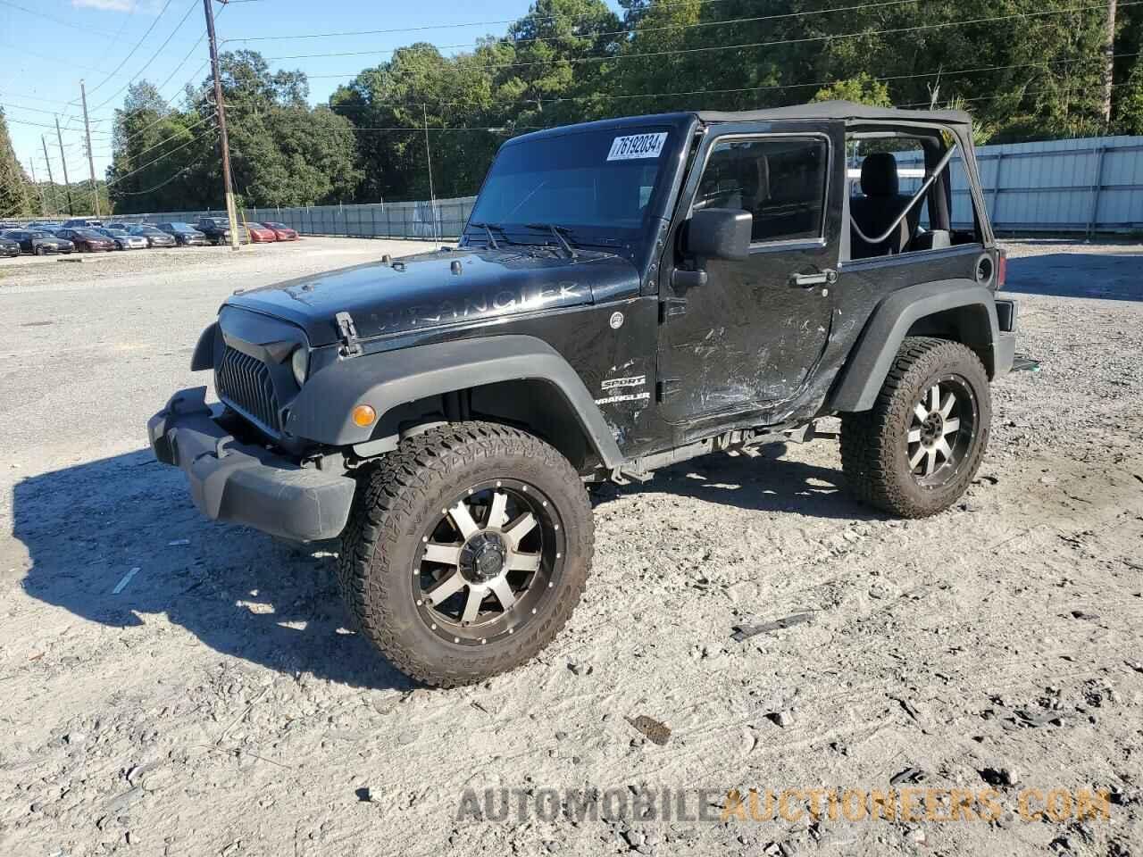 1C4AJWAG4GL323282 JEEP WRANGLER 2016