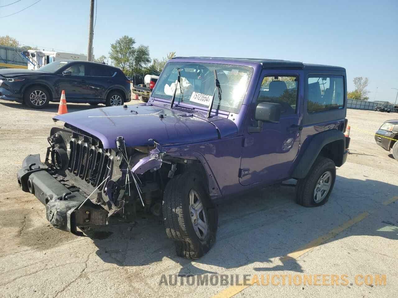 1C4AJWAG4HL633417 JEEP WRANGLER 2017