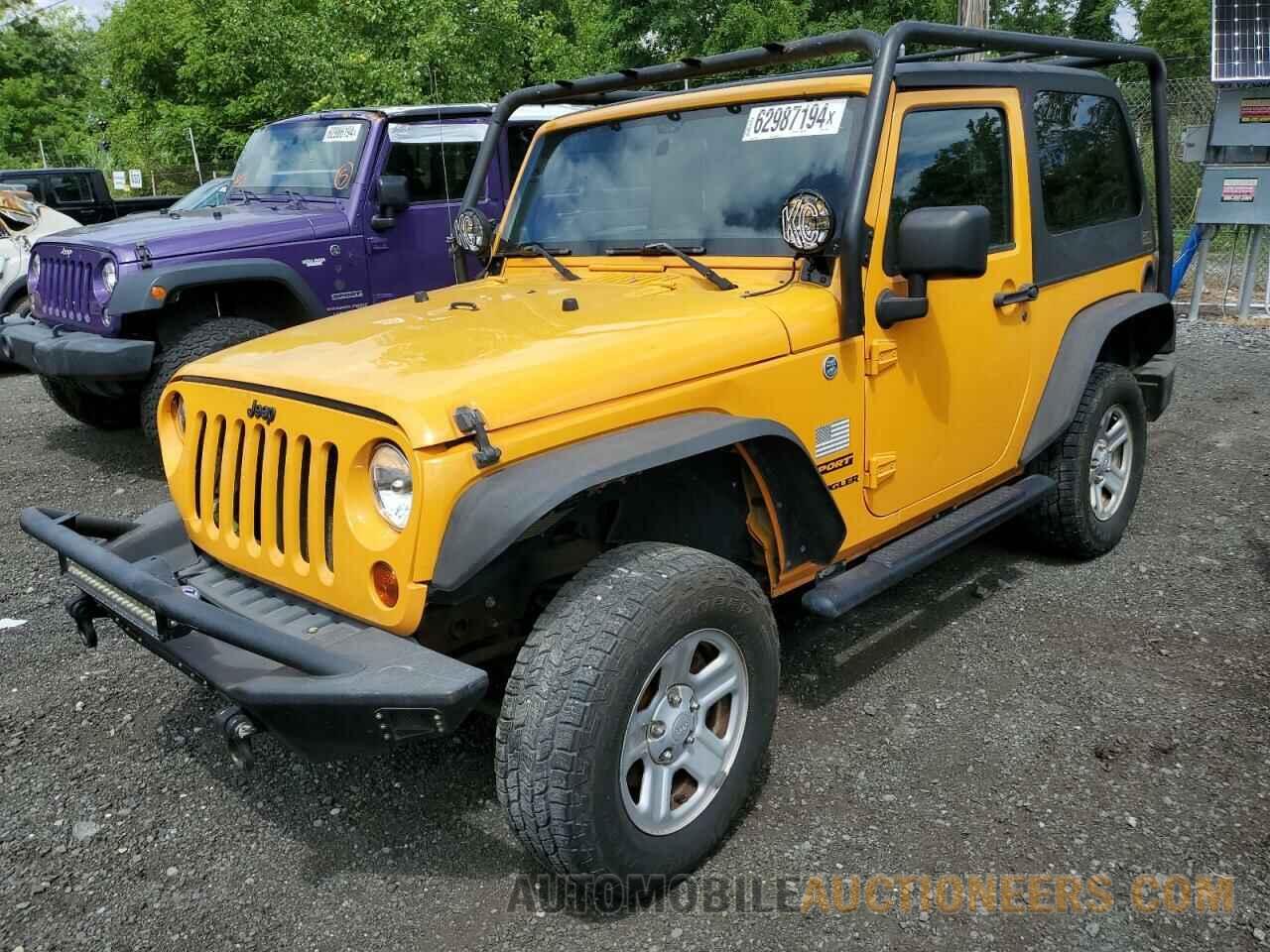 1C4AJWAG6CL247929 JEEP WRANGLER 2012