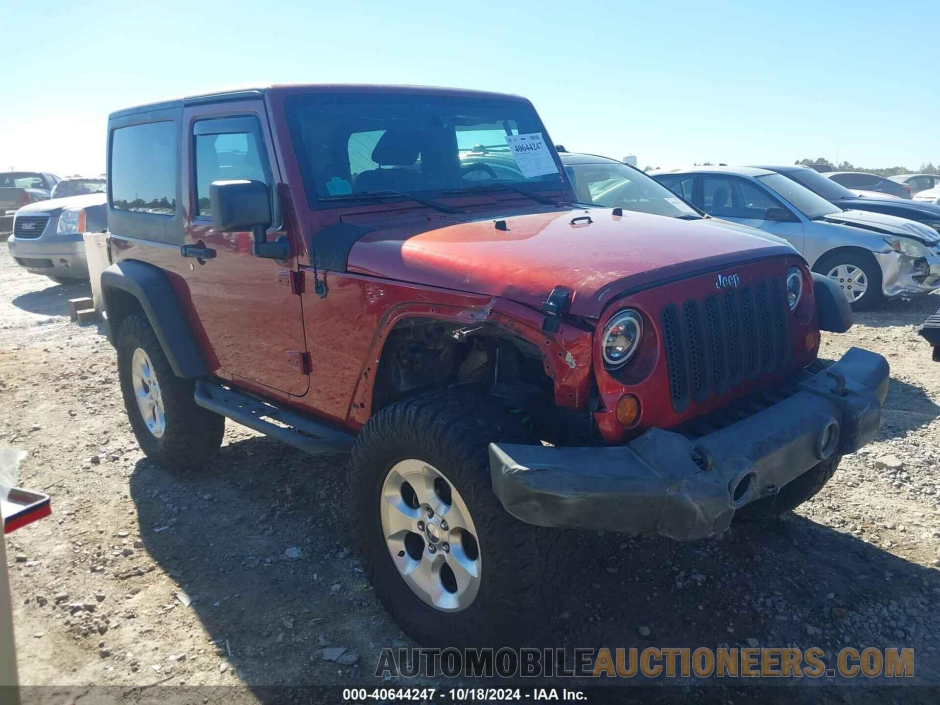 1C4AJWAG6DL607086 JEEP WRANGLER 2013