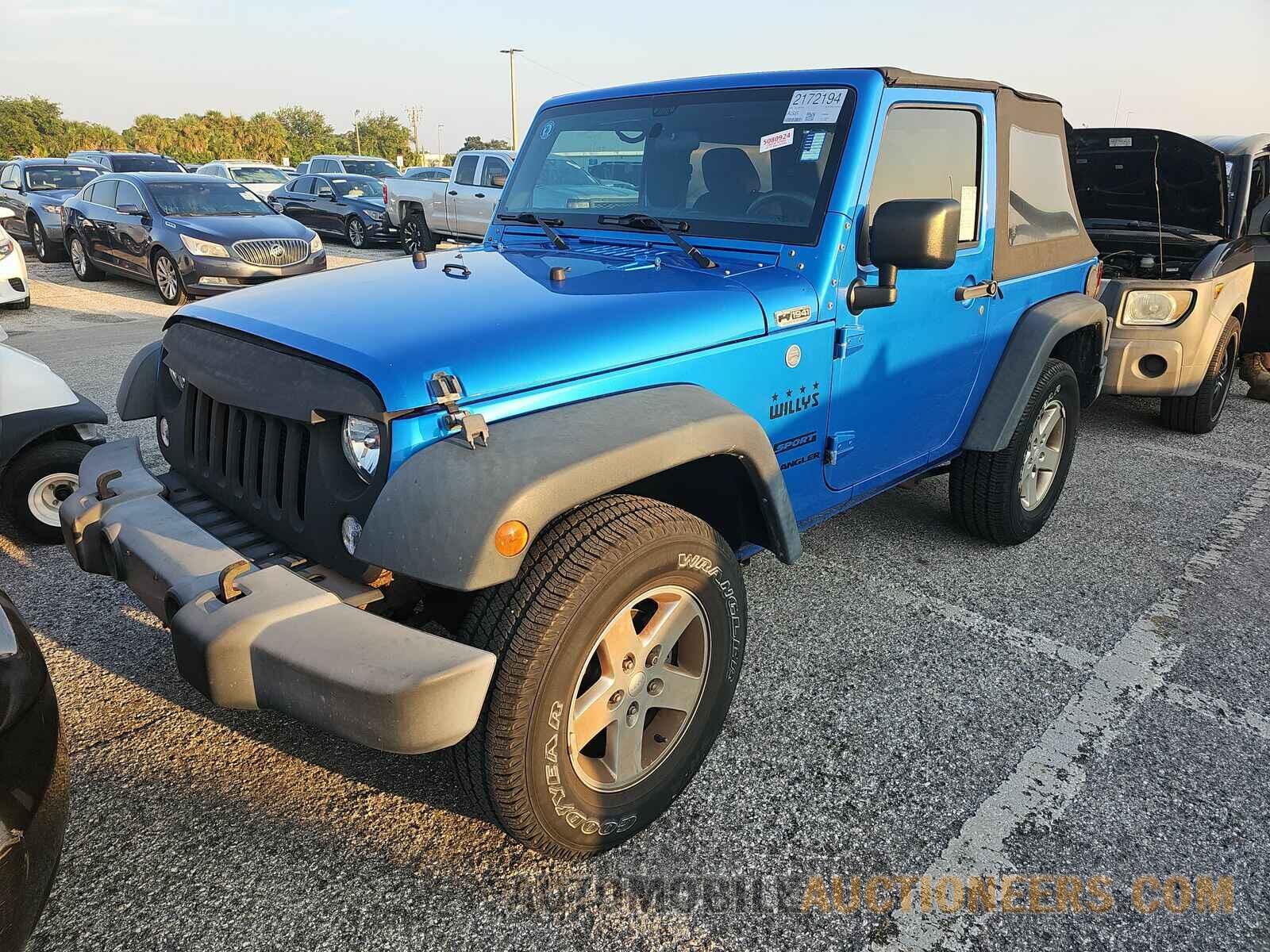 1C4AJWAG7GL187441 Jeep Wrangler 2016