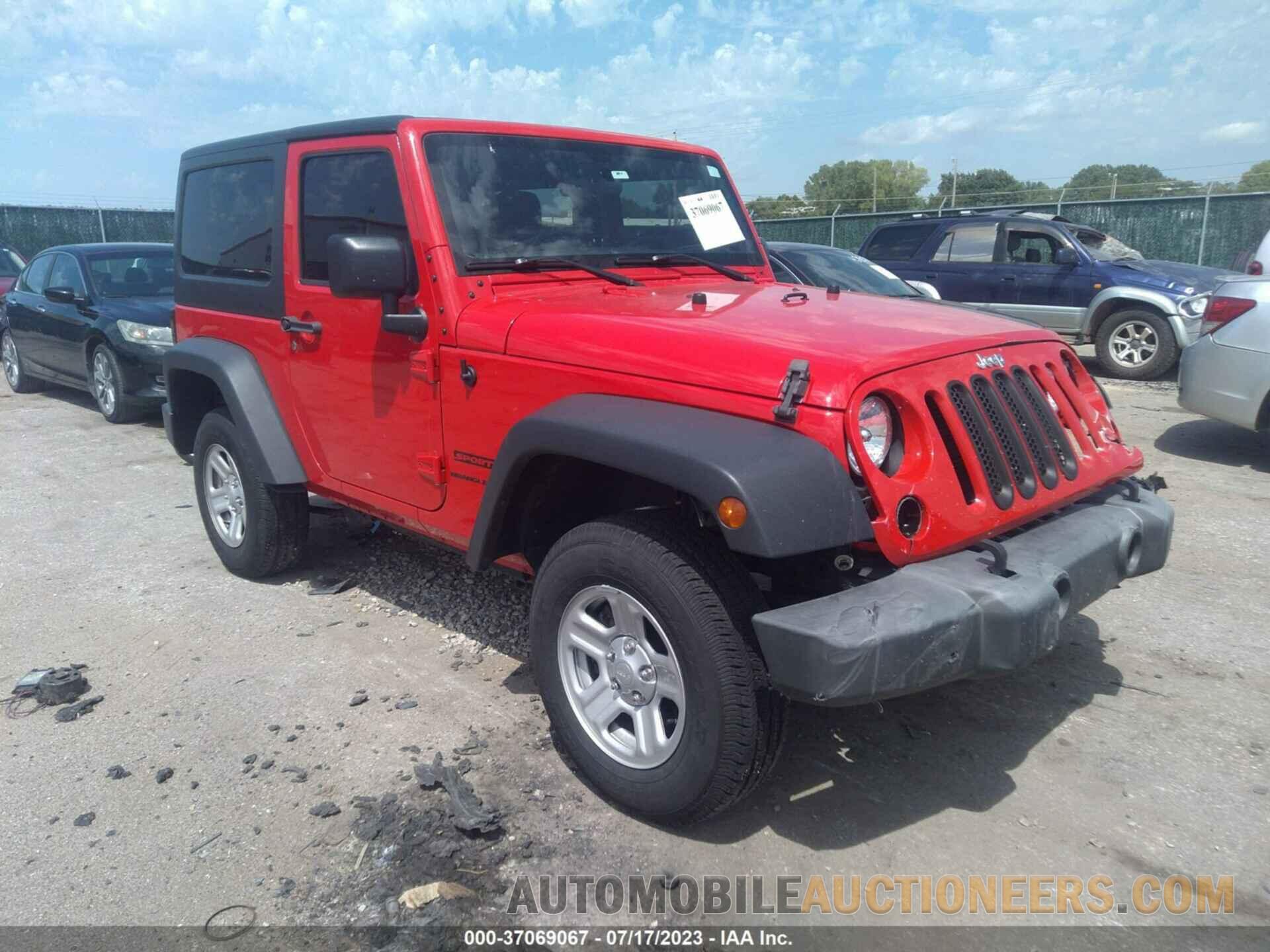 1C4AJWAG7JL898337 JEEP WRANGLER JK 2018