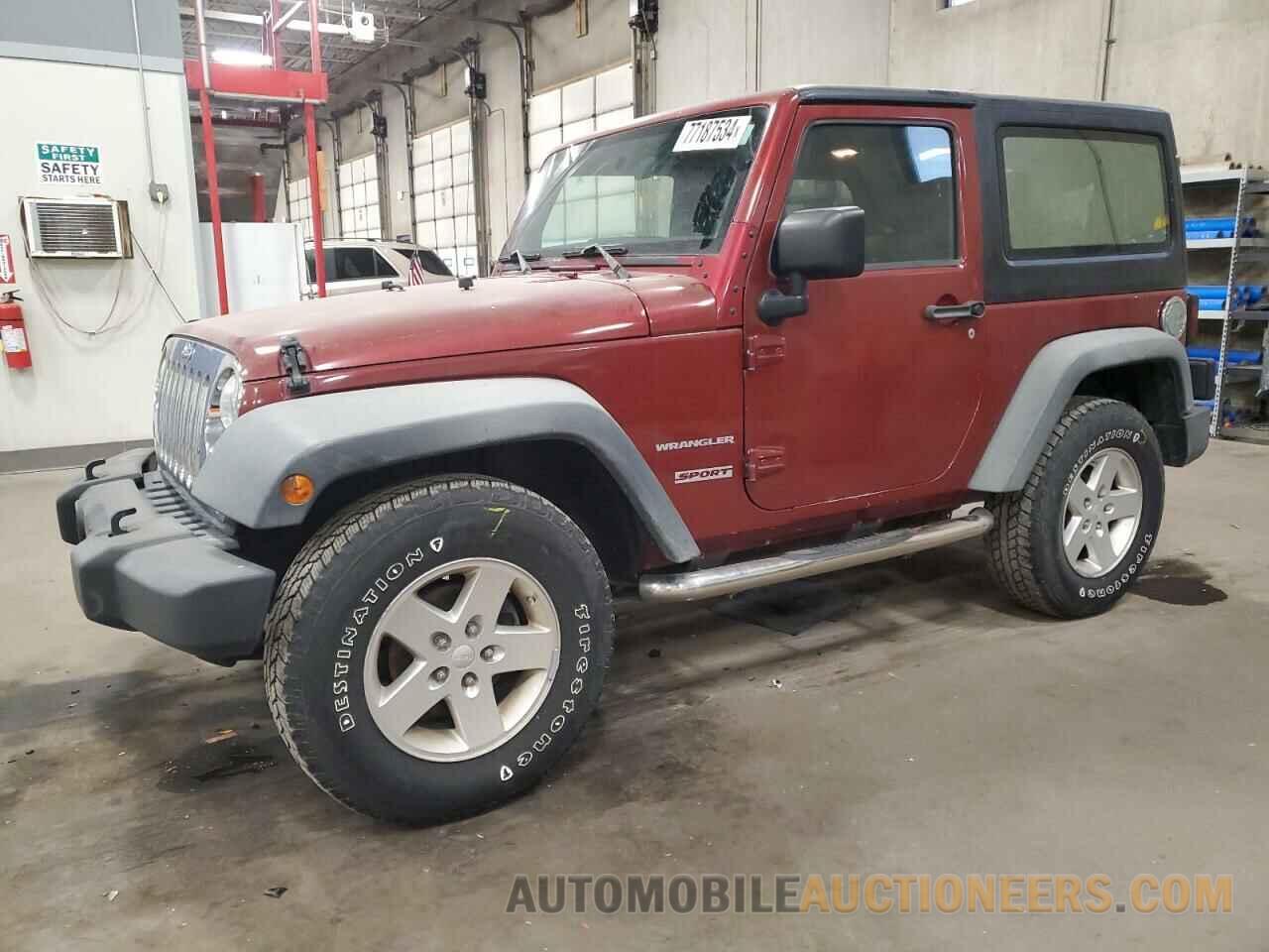 1C4AJWAG8CL131549 JEEP WRANGLER 2012