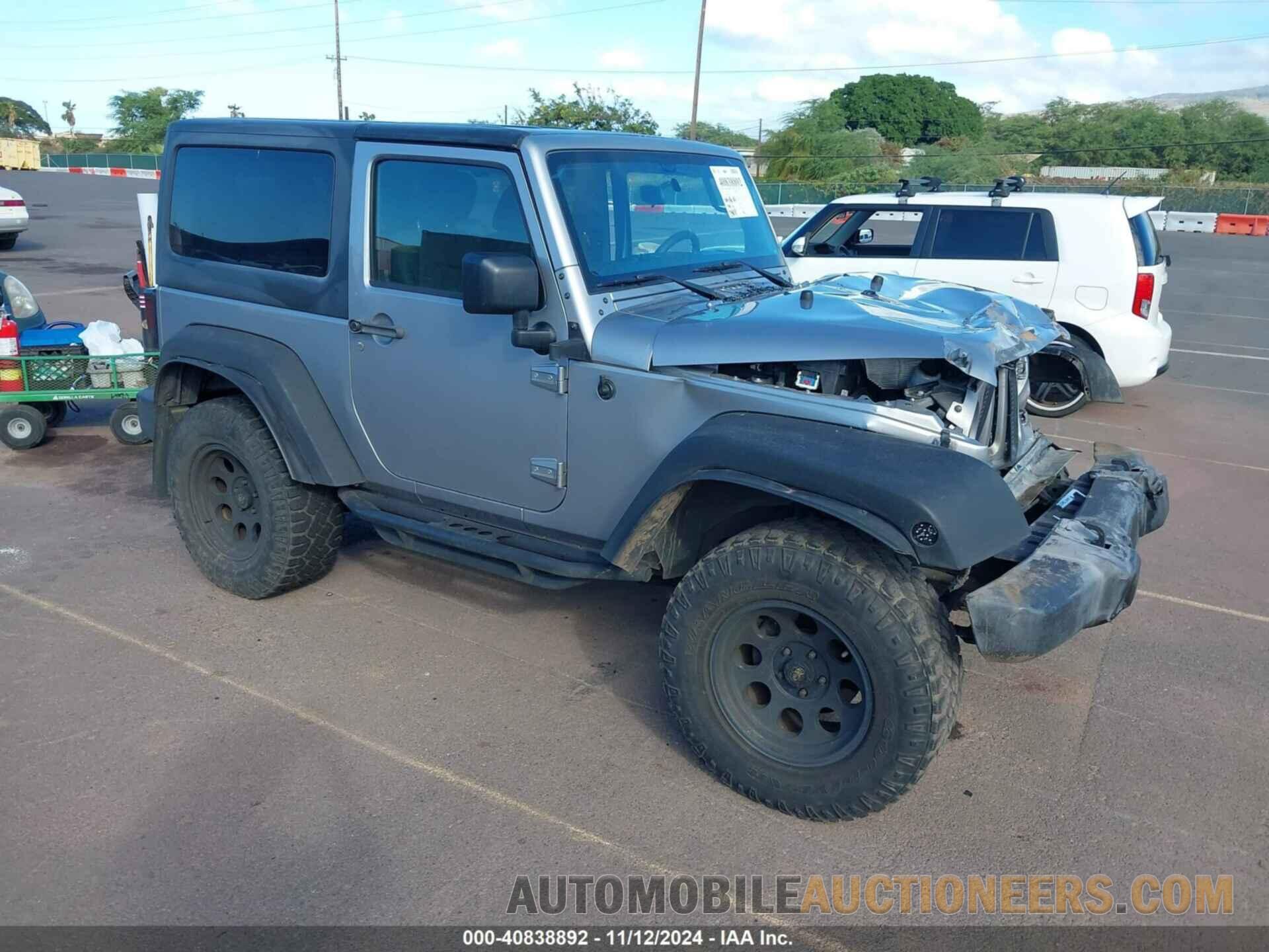 1C4AJWAG8GL323530 JEEP WRANGLER 2016