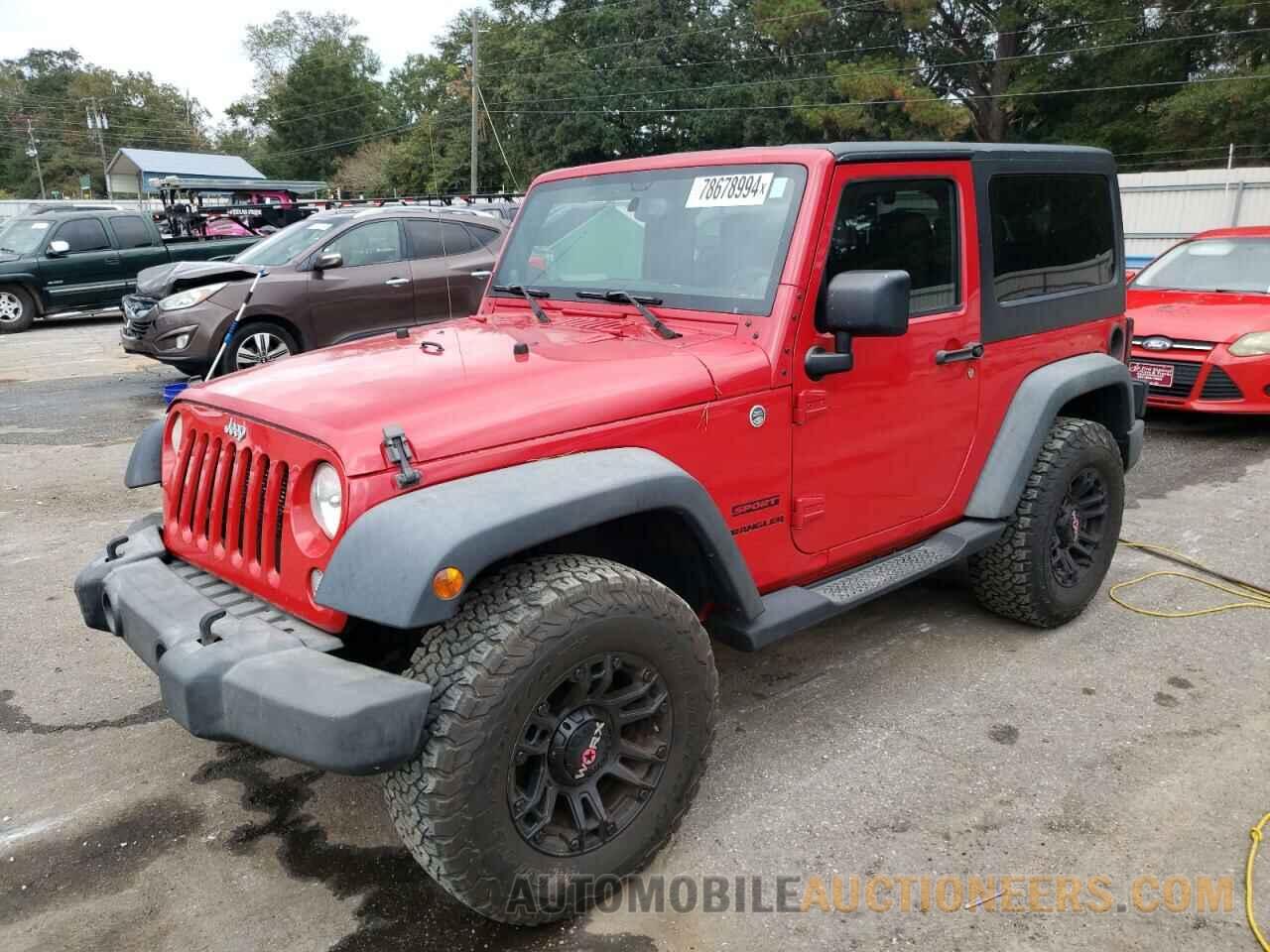 1C4AJWAG9EL163848 JEEP WRANGLER 2014