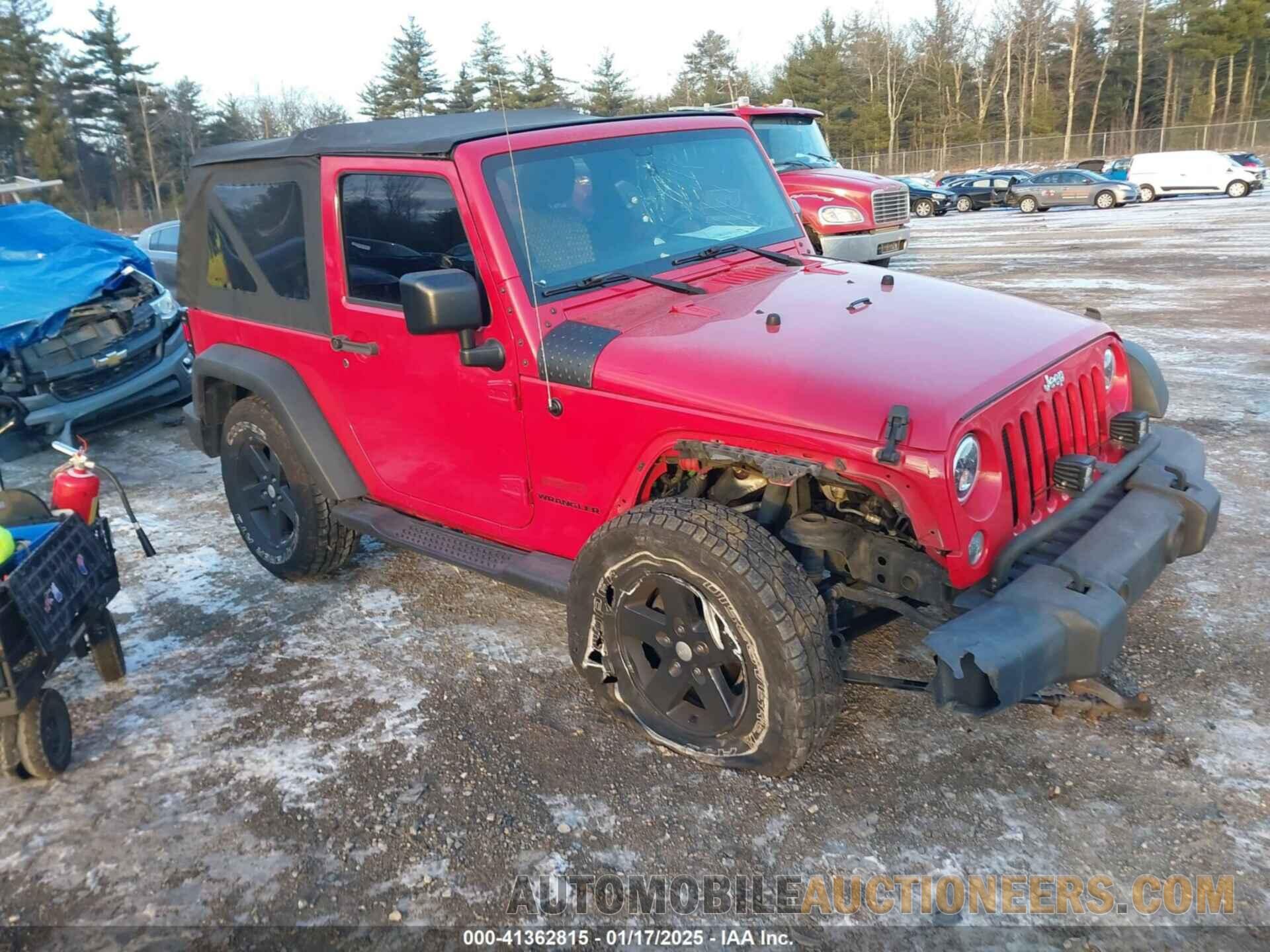 1C4AJWAG9EL295931 JEEP WRANGLER 2014