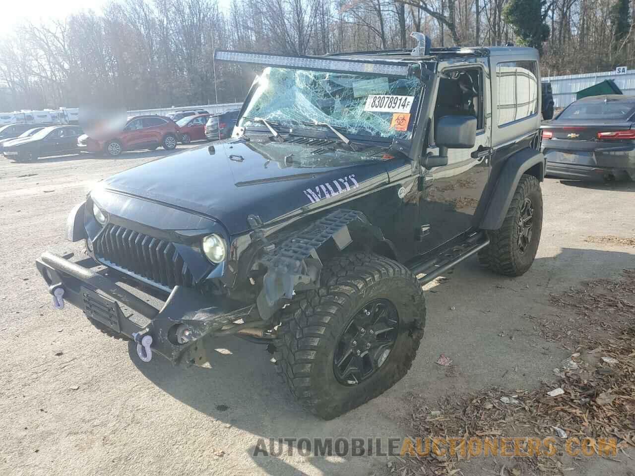 1C4AJWAG9GL124812 JEEP WRANGLER 2016