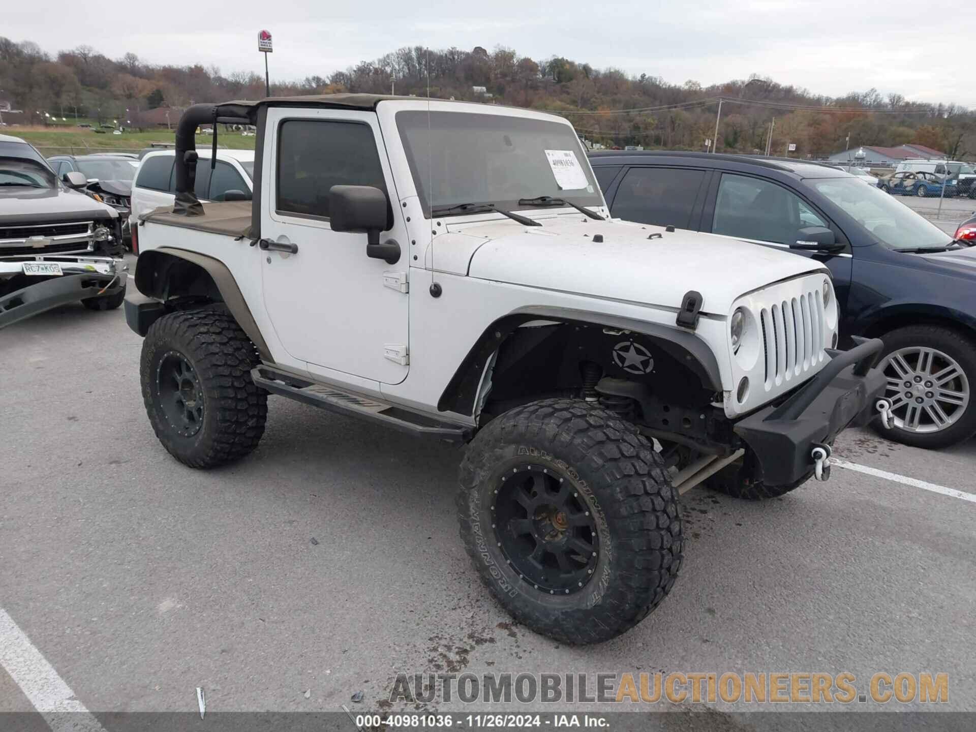 1C4AJWAG9GL297973 JEEP WRANGLER 2016