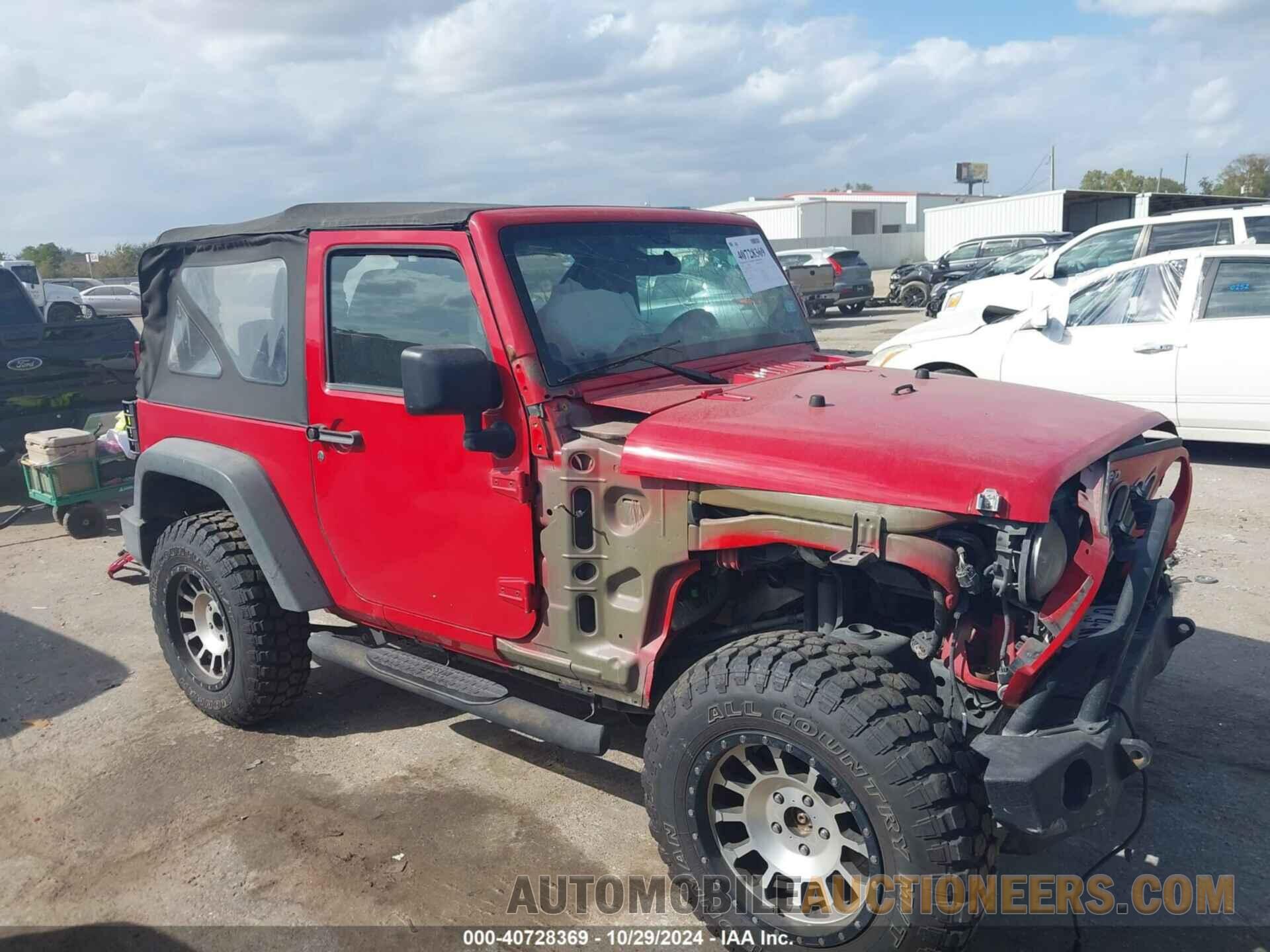 1C4AJWAGXDL705425 JEEP WRANGLER 2013