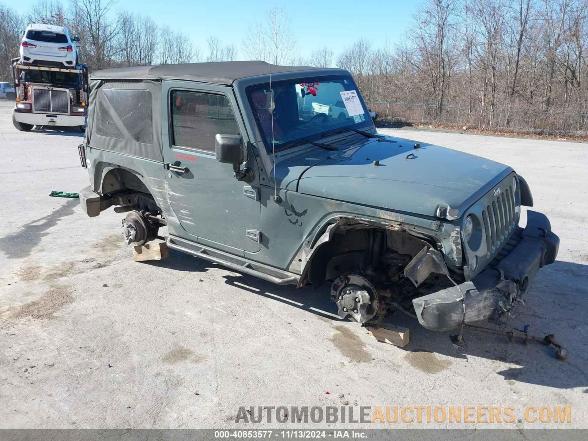 1C4AJWAGXEL129658 JEEP WRANGLER 2014