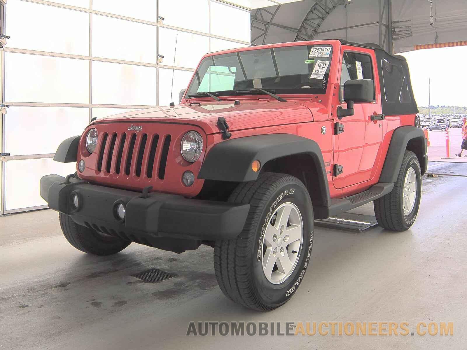 1C4AJWAGXGL318569 Jeep Wrangler 2016