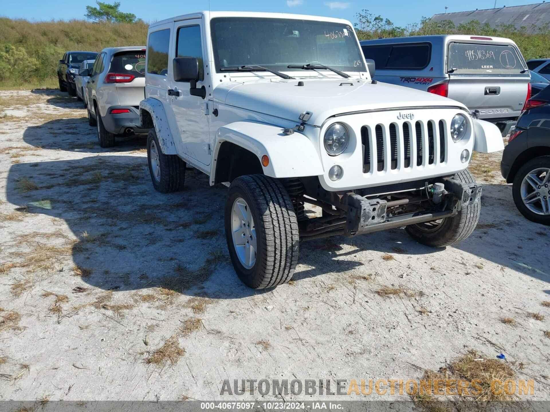 1C4AJWBG7EL221468 JEEP WRANGLER 2014