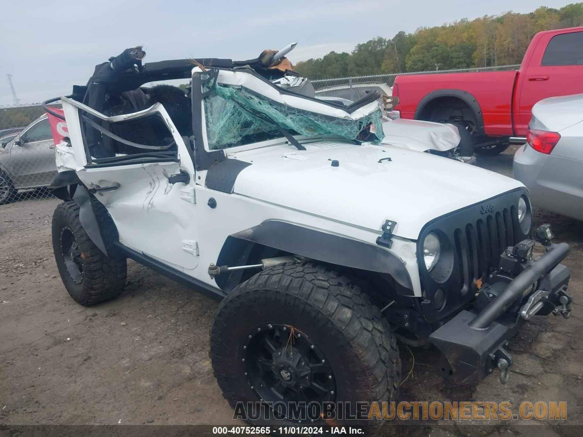 1C4AJWBG9EL327517 JEEP WRANGLER 2014