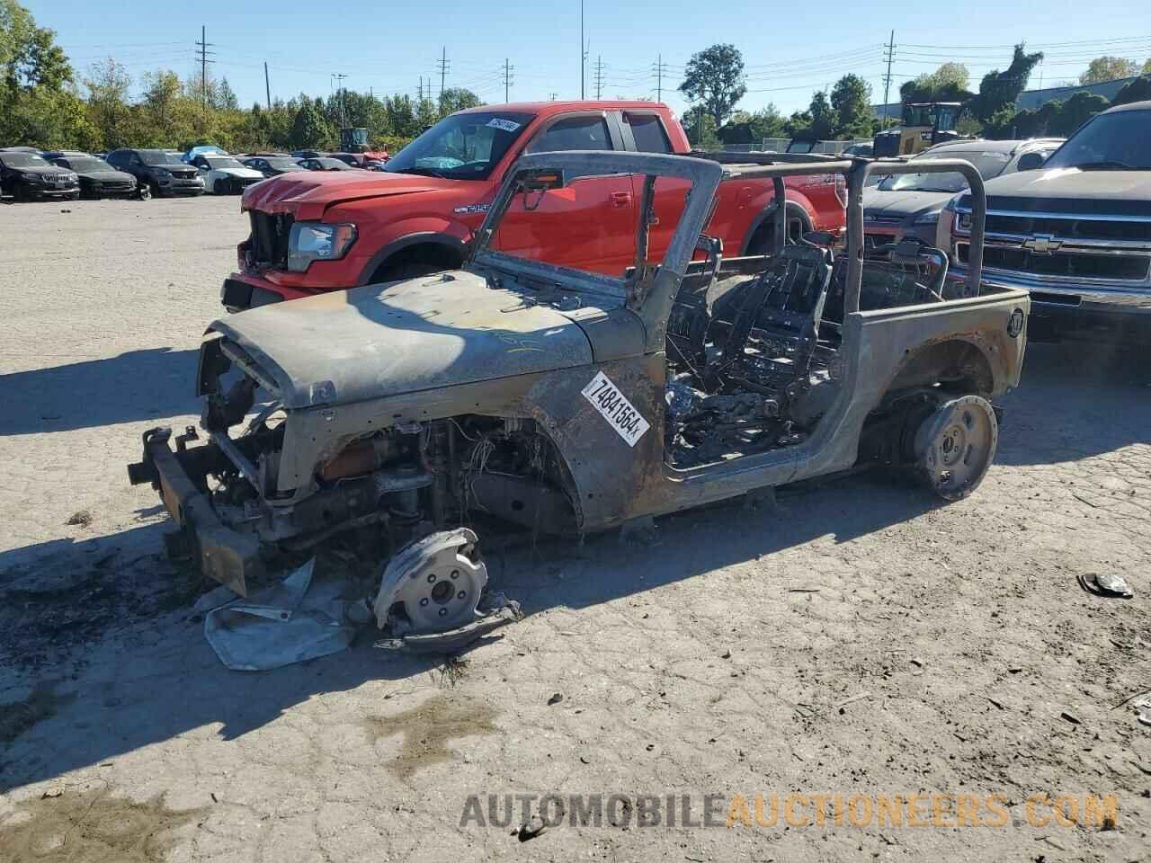 1C4BJWCG7DL592535 JEEP WRANGLER 2013