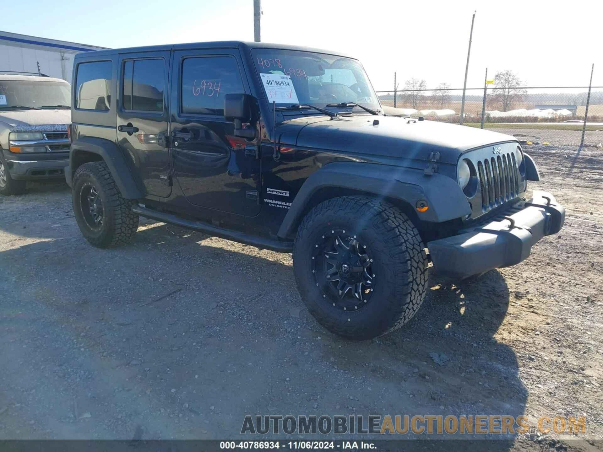 1C4BJWDG0EL314687 JEEP WRANGLER UNLIMITED 2014