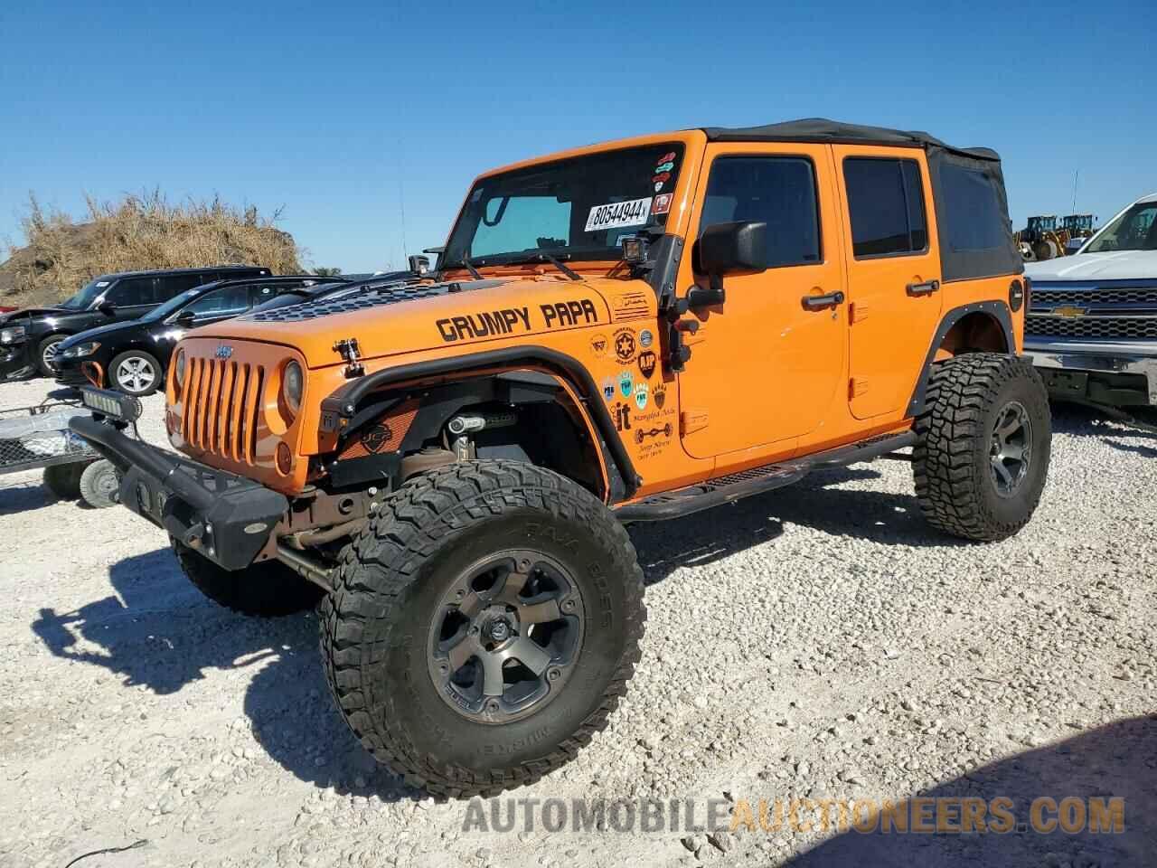 1C4BJWDG1CL266551 JEEP WRANGLER 2012