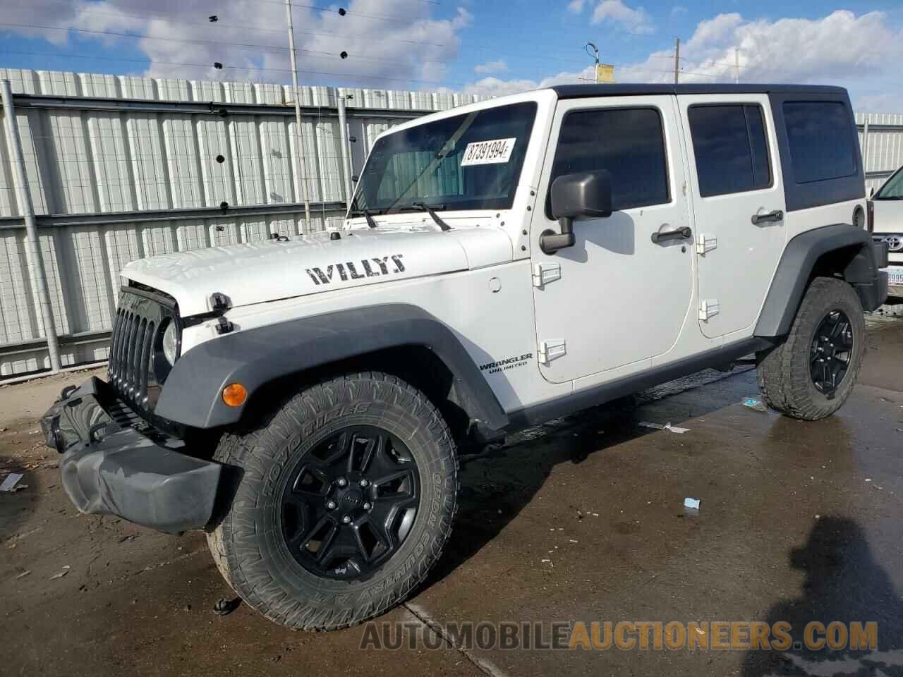 1C4BJWDG1GL230820 JEEP WRANGLER 2016