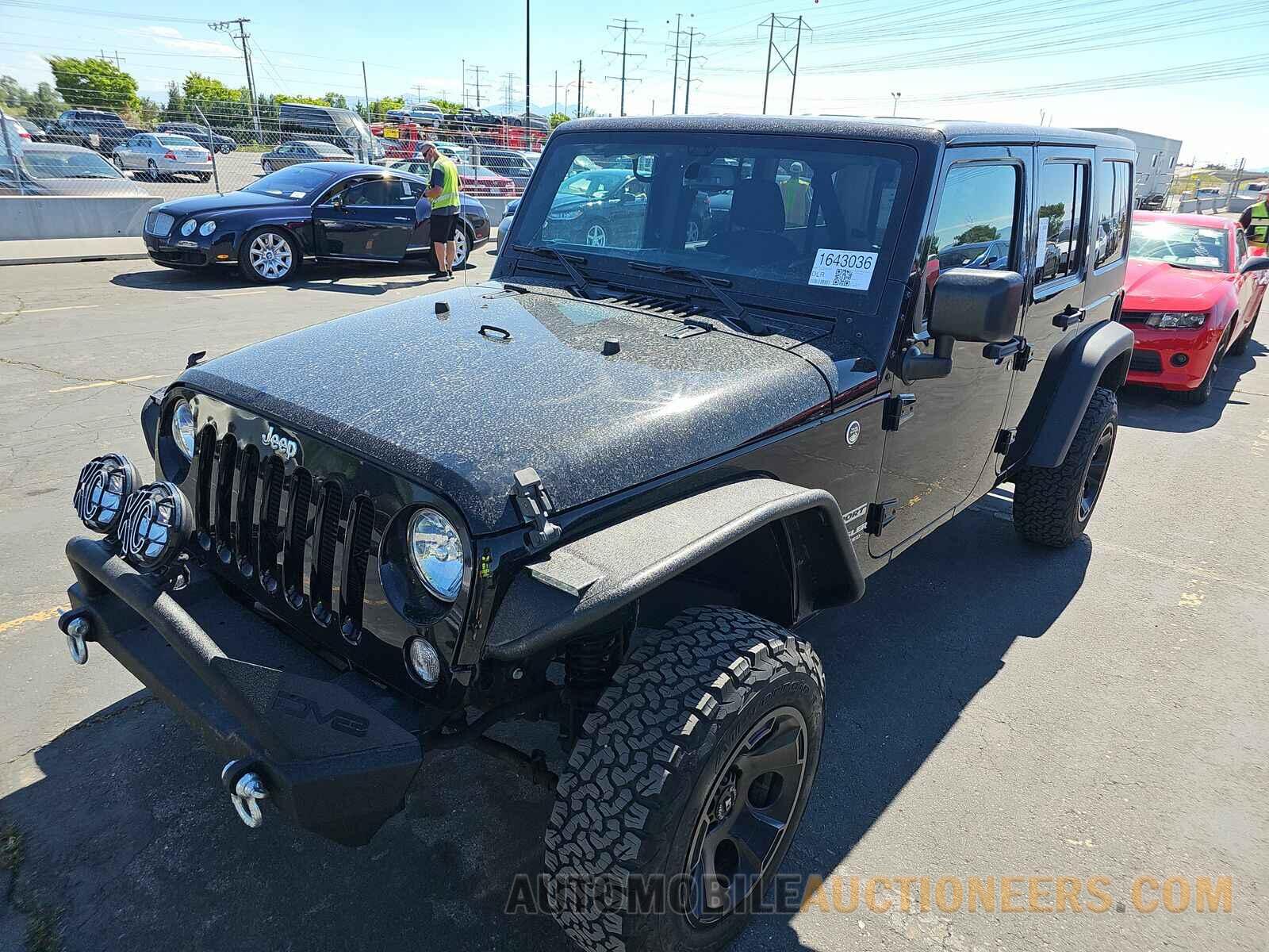 1C4BJWDG1GL319190 Jeep Wrangler Unlimited 2016