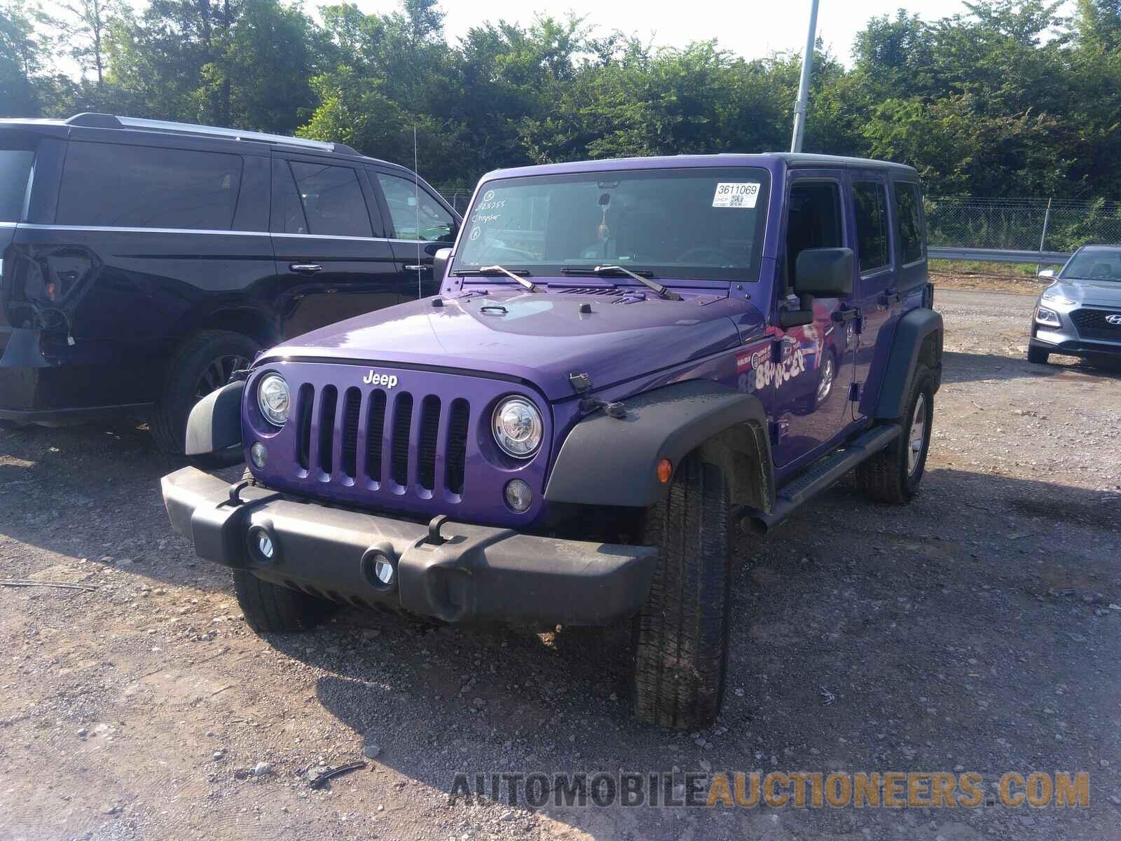 1C4BJWDG1JL825755 Jeep Wrangler JK Unlimited 2018