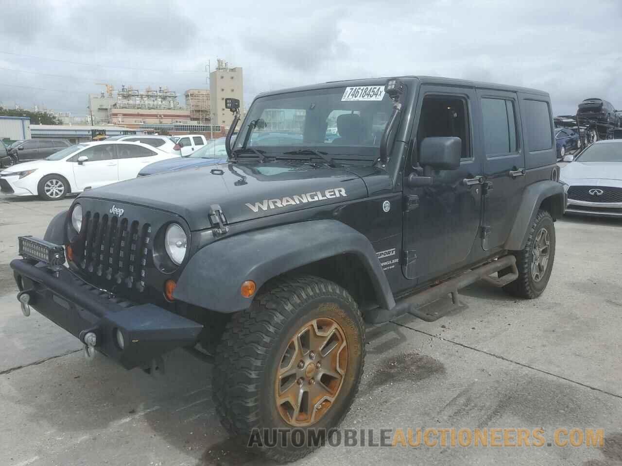 1C4BJWDG2CL185431 JEEP WRANGLER 2012