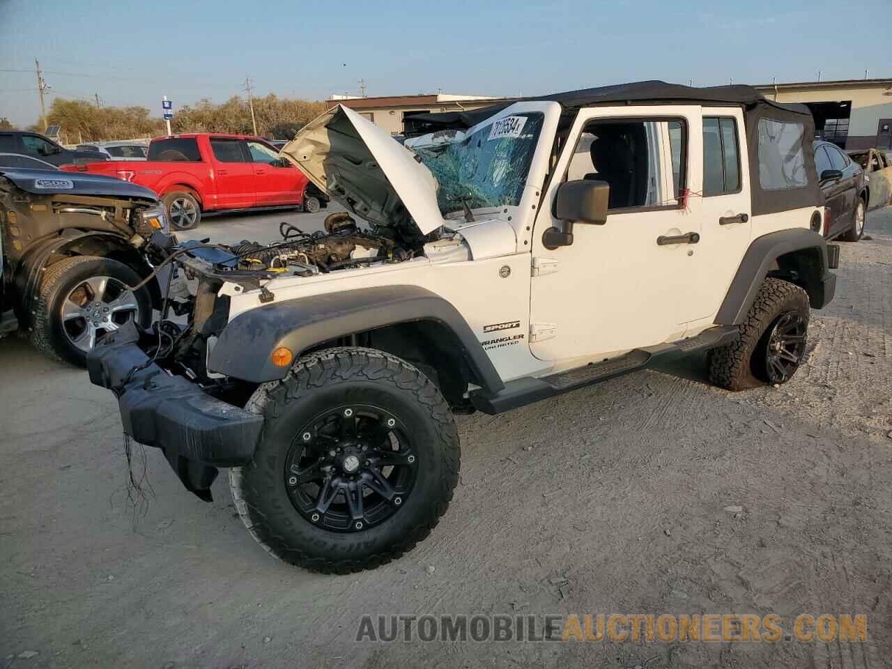 1C4BJWDG2EL294653 JEEP WRANGLER 2014