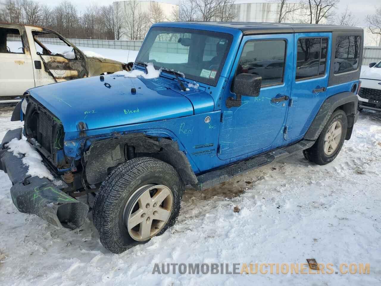 1C4BJWDG2FL522443 JEEP WRANGLER 2015