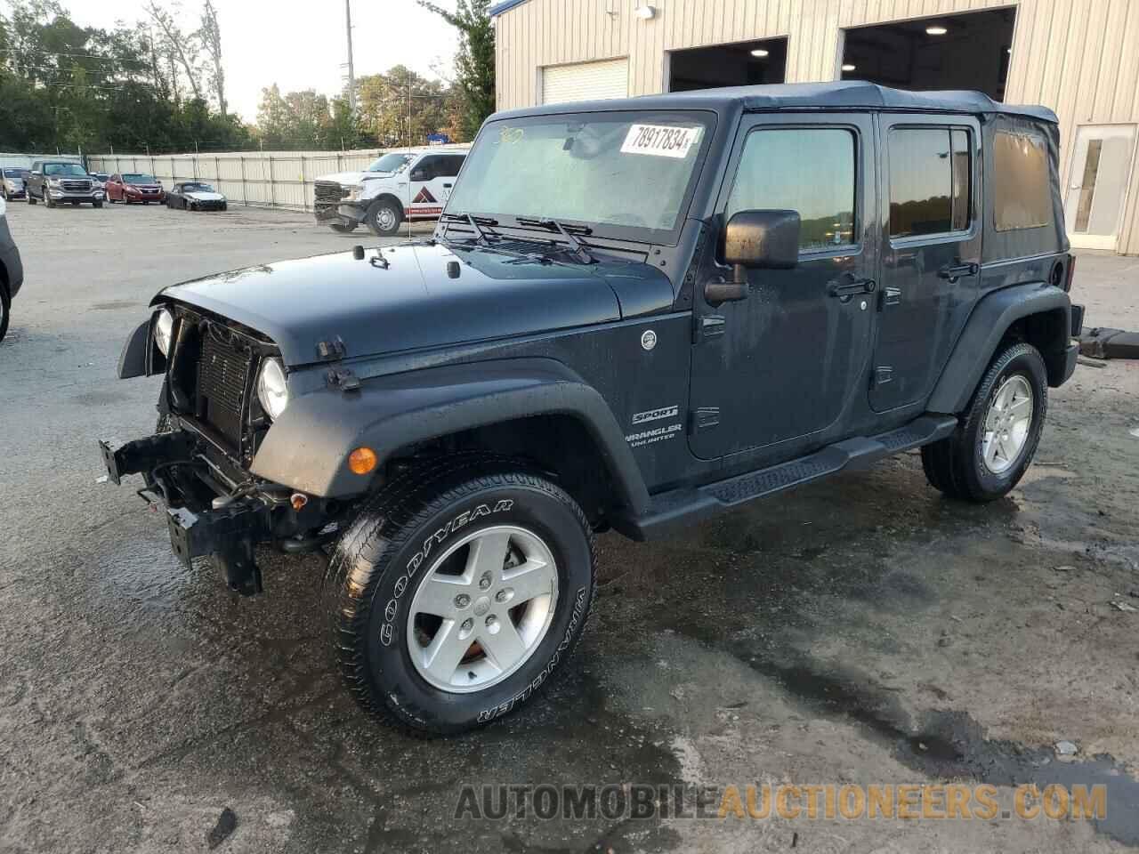 1C4BJWDG2HL670370 JEEP WRANGLER 2017