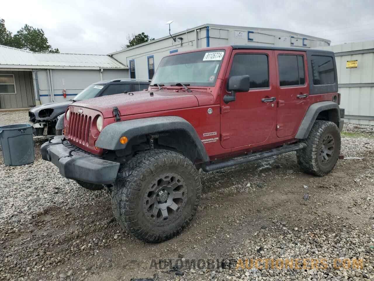 1C4BJWDG3CL158450 JEEP WRANGLER 2012