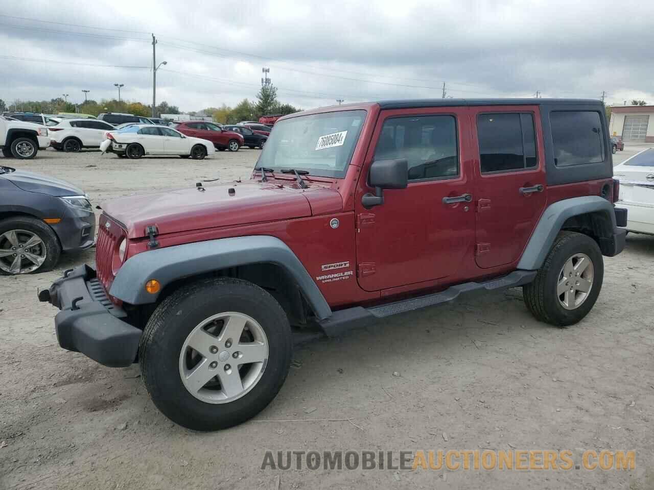 1C4BJWDG3CL178567 JEEP WRANGLER 2012