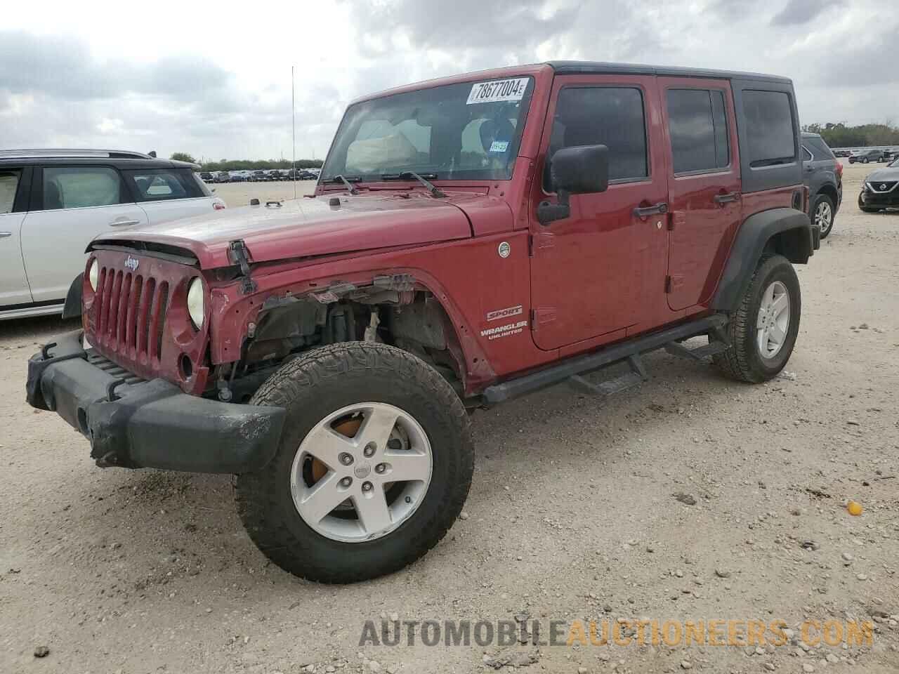 1C4BJWDG3DL607126 JEEP WRANGLER 2013