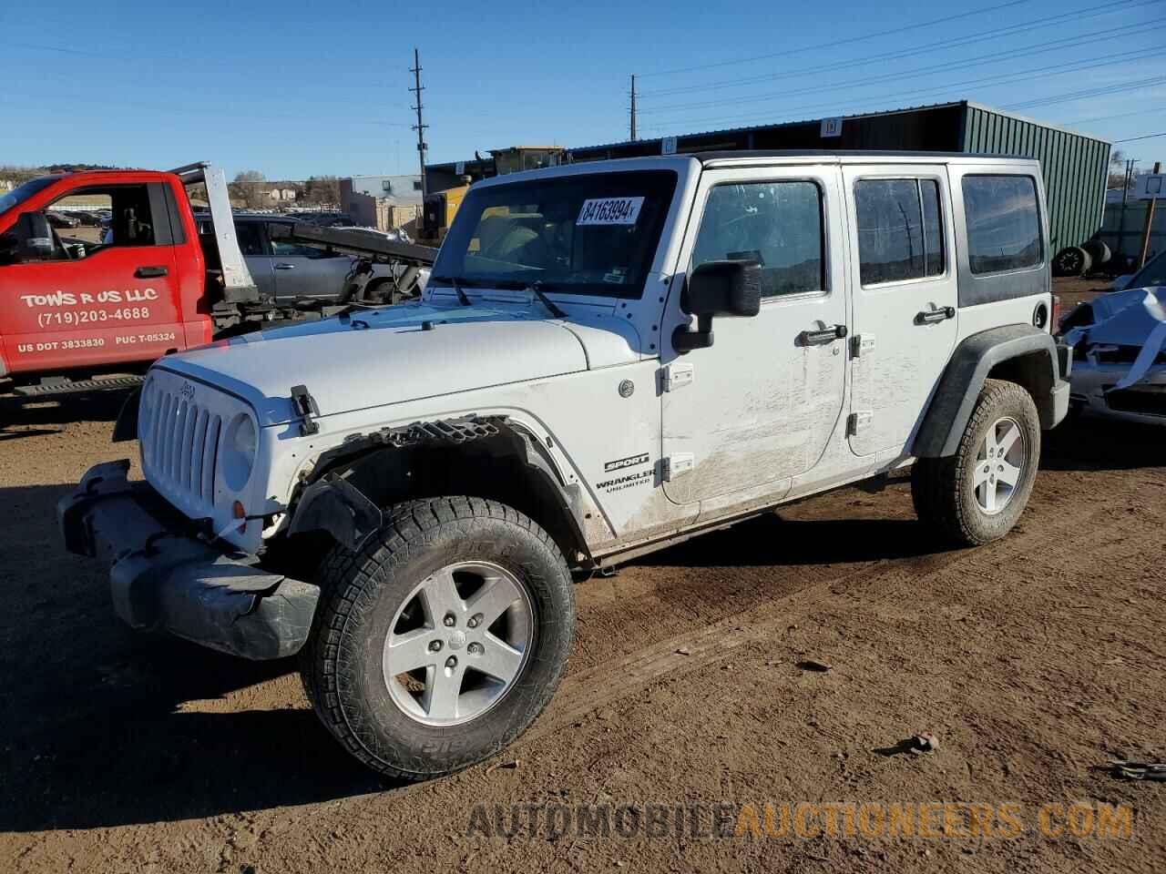 1C4BJWDG3DL631796 JEEP WRANGLER 2013