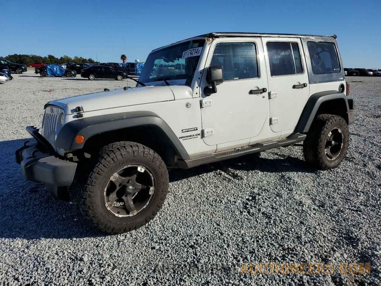 1C4BJWDG3EL140596 JEEP WRANGLER 2014