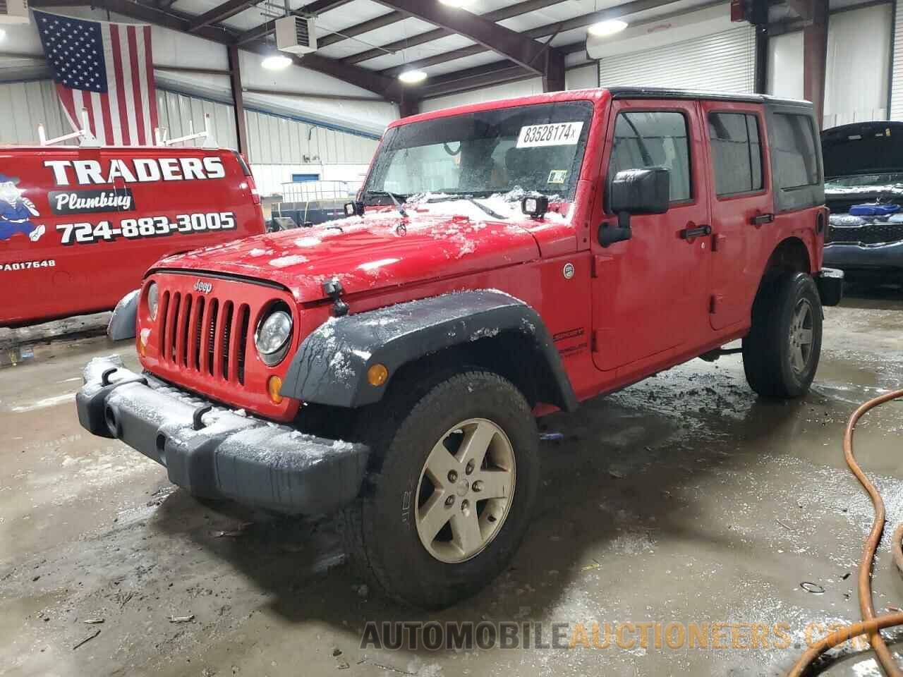 1C4BJWDG3EL159388 JEEP WRANGLER 2014