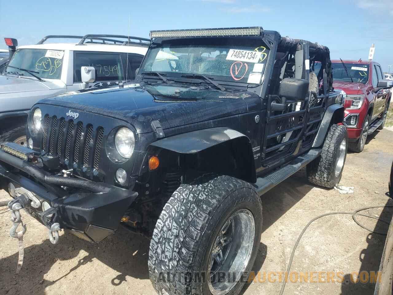 1C4BJWDG3EL201879 JEEP WRANGLER 2014