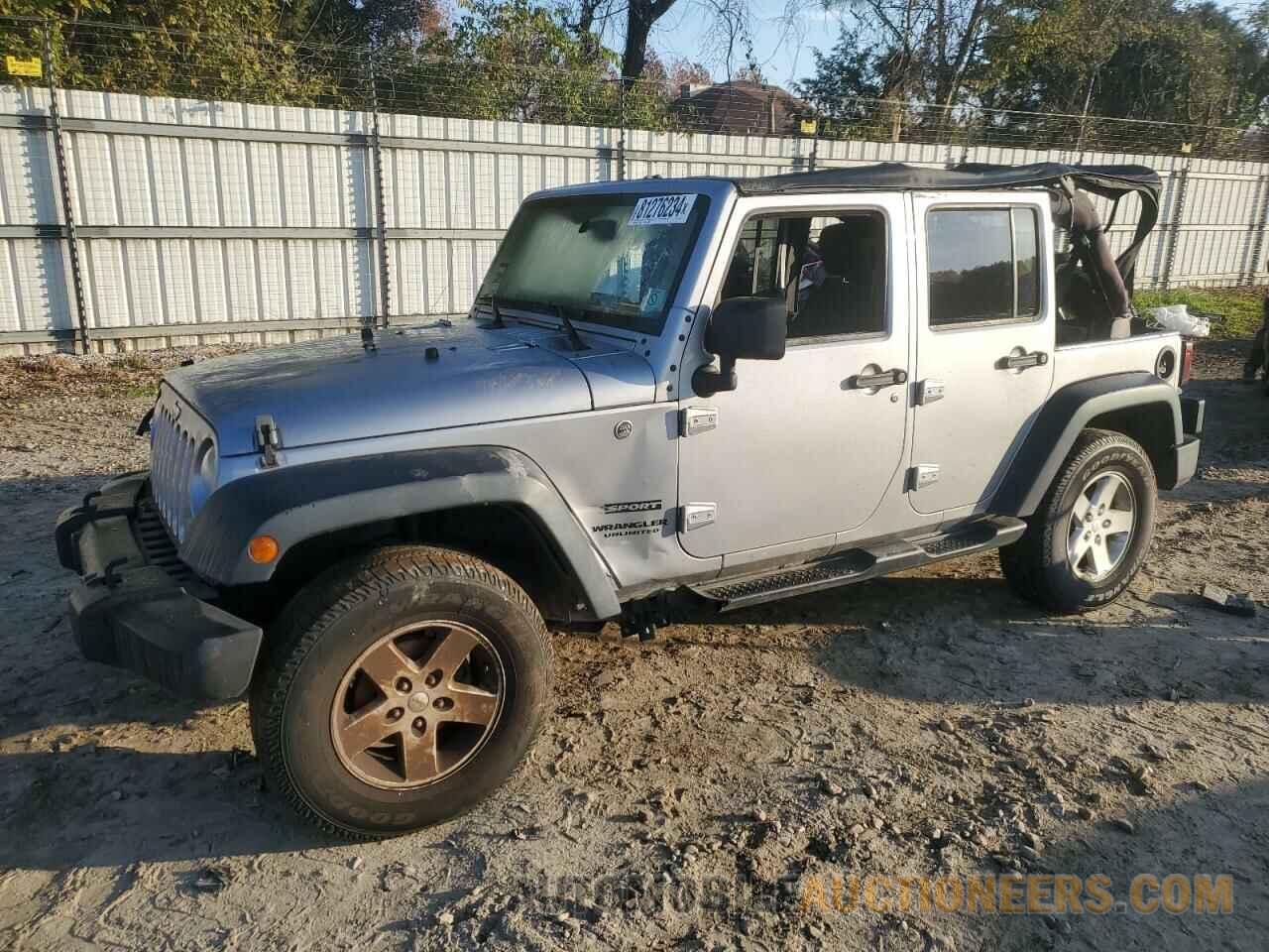 1C4BJWDG3GL190708 JEEP WRANGLER 2016