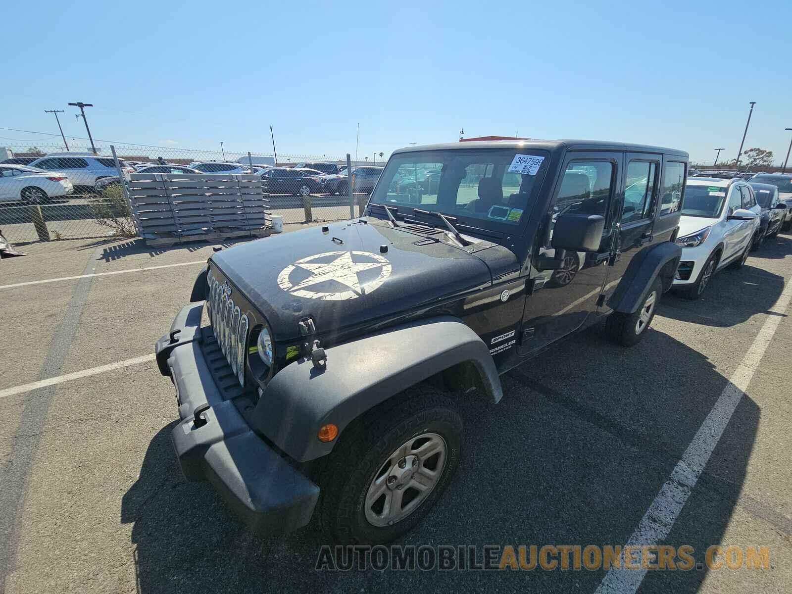 1C4BJWDG3HL569158 Jeep Wrangler Unlimited 2017