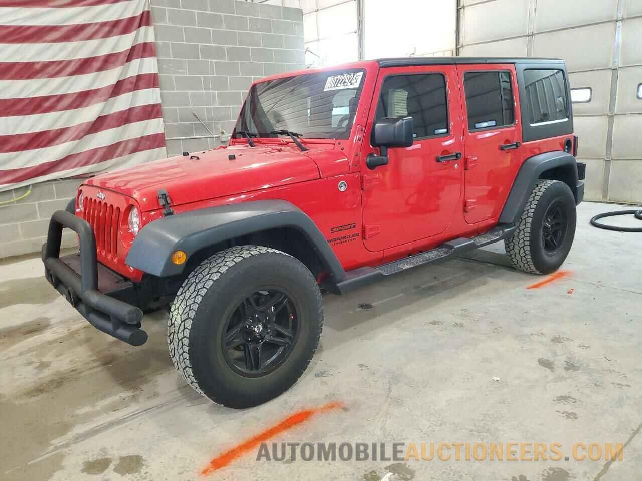 1C4BJWDG4FL667340 JEEP WRANGLER 2015