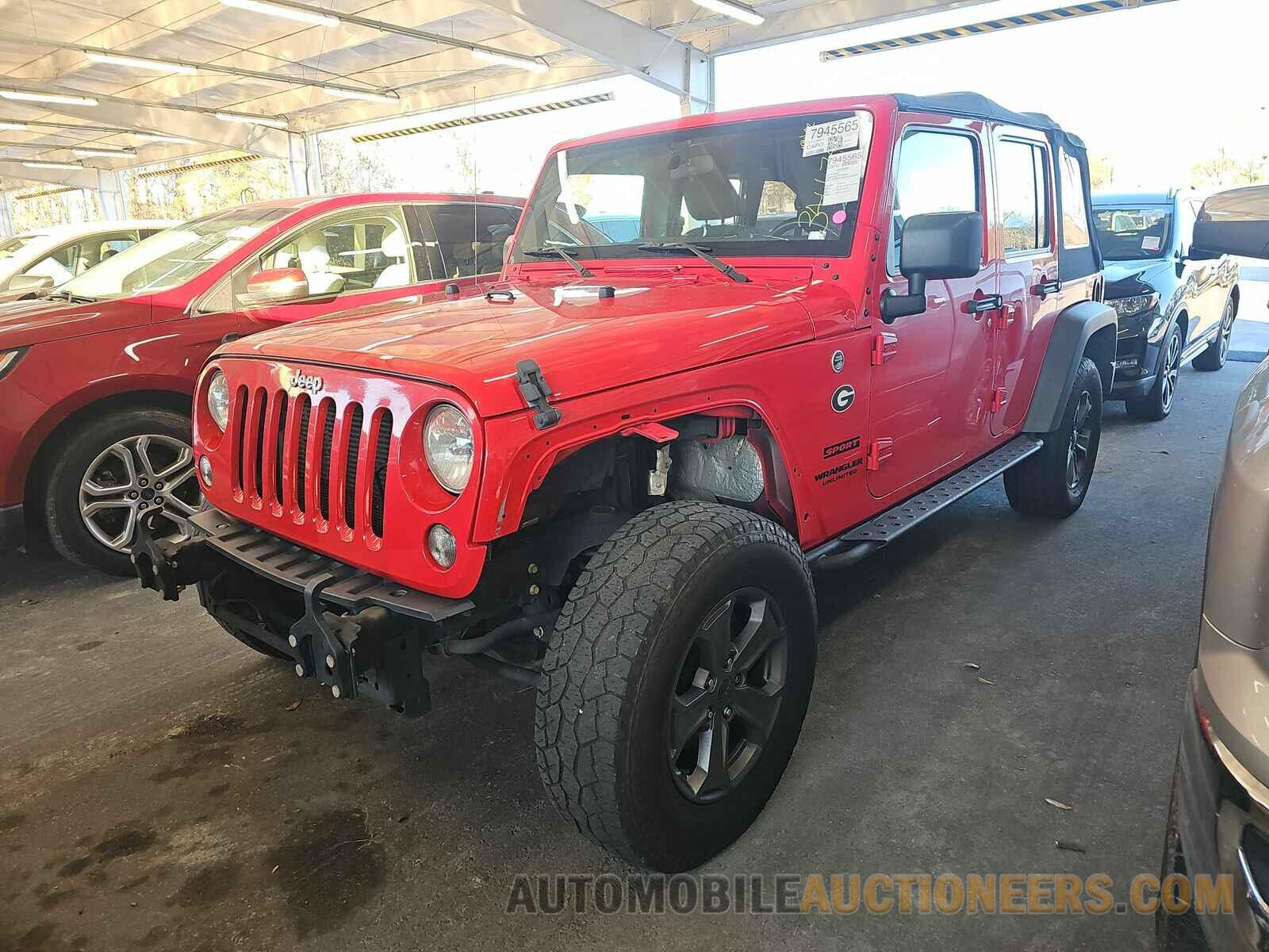 1C4BJWDG4GL346674 Jeep Wrangler Unlimited 2016