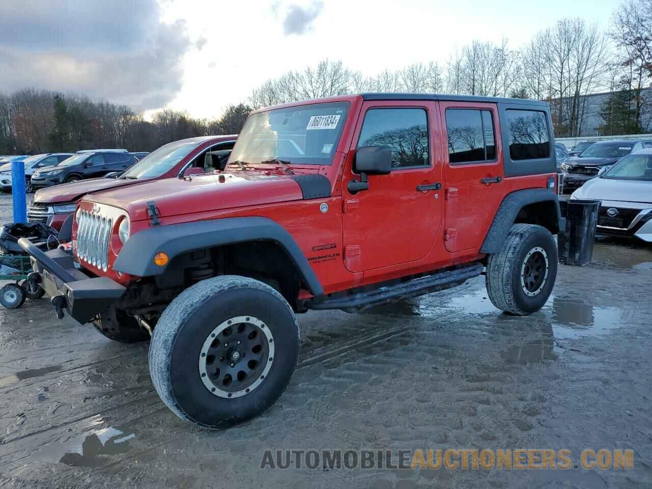 1C4BJWDG5EL134637 JEEP WRANGLER 2014