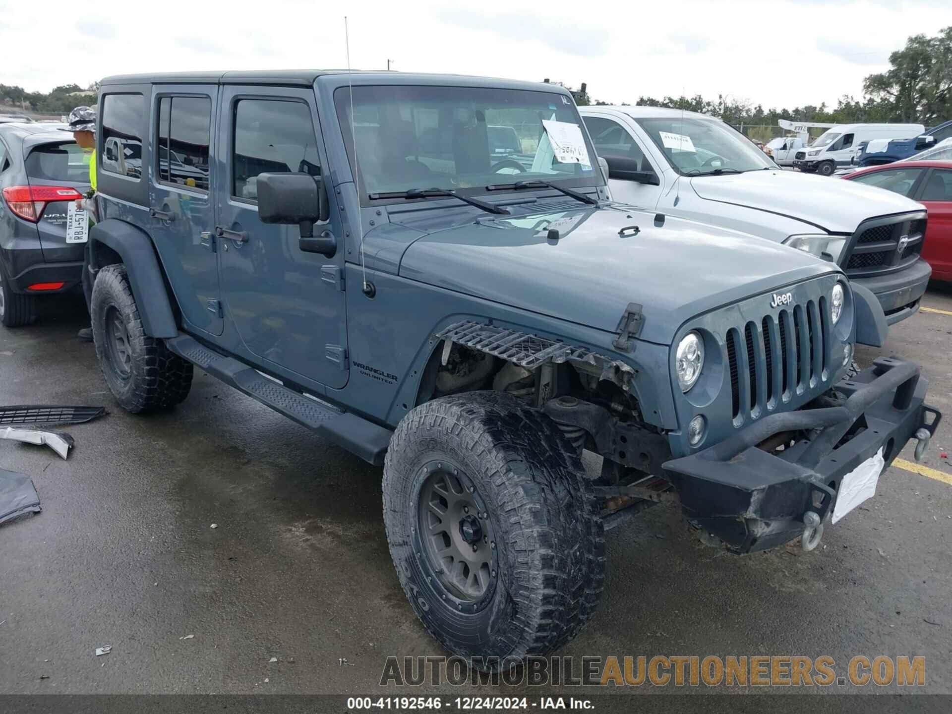 1C4BJWDG5EL319545 JEEP WRANGLER UNLIMITED 2014