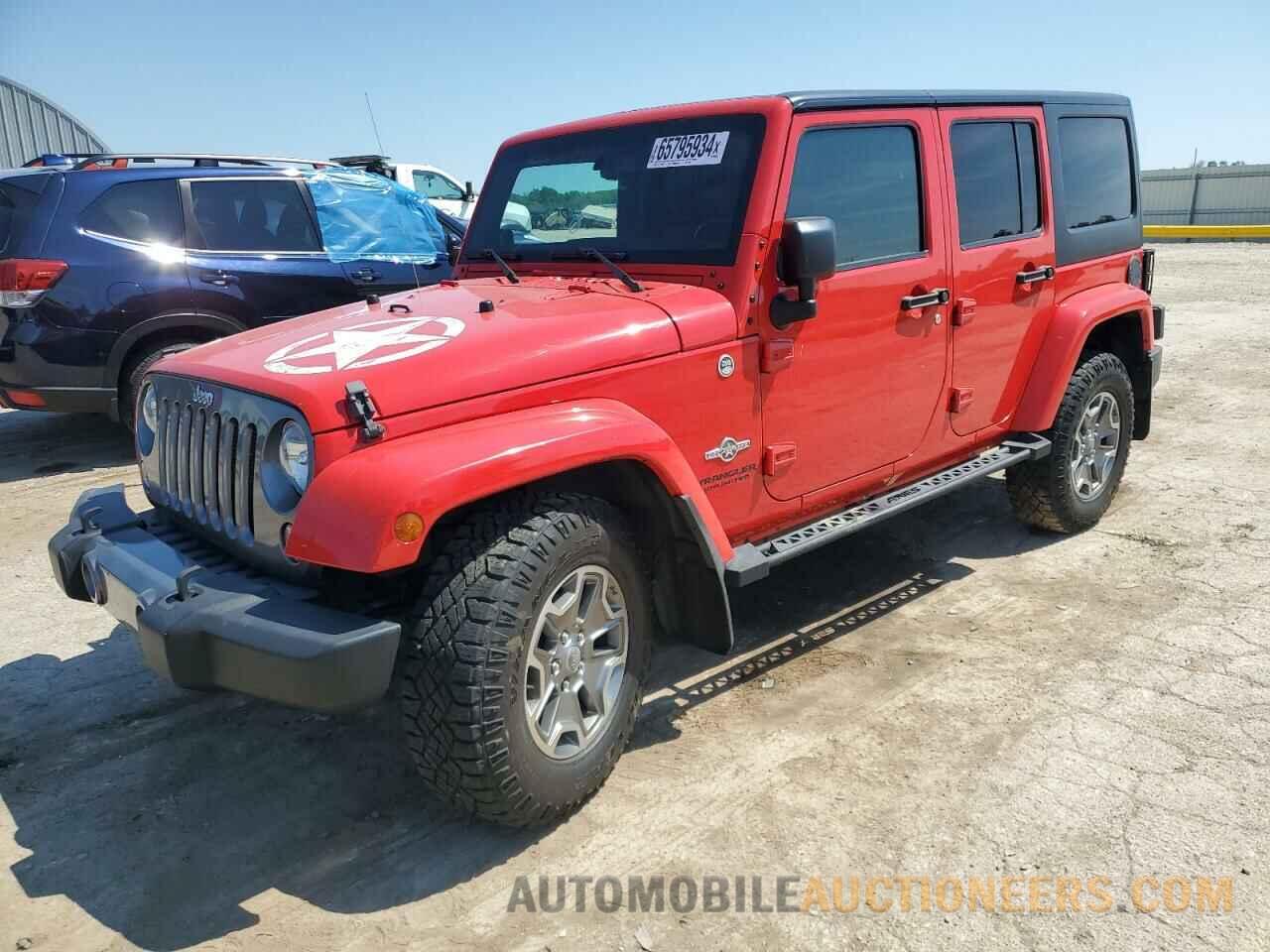 1C4BJWDG5FL593992 JEEP WRANGLER 2015