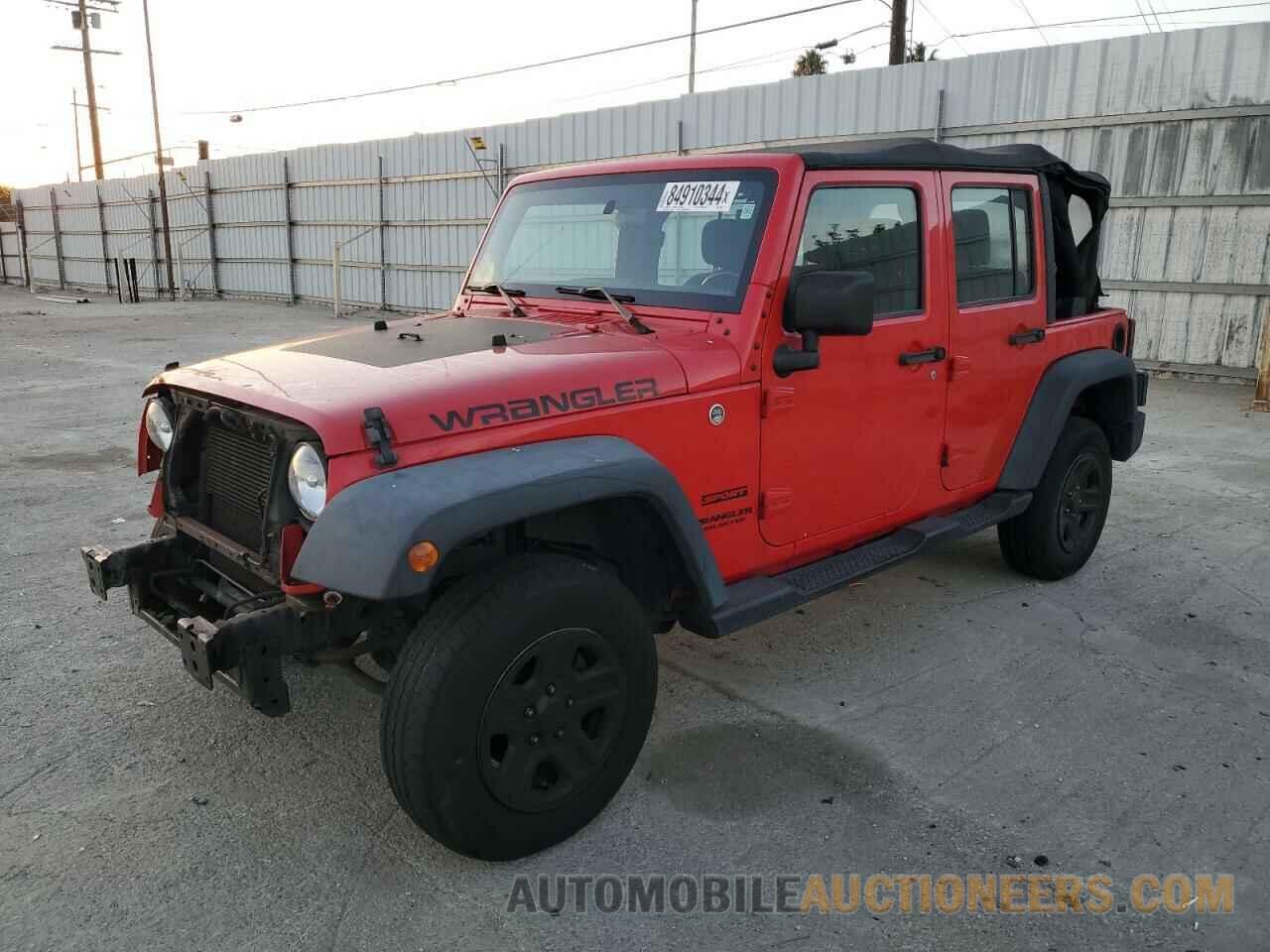 1C4BJWDG5HL505445 JEEP WRANGLER 2017