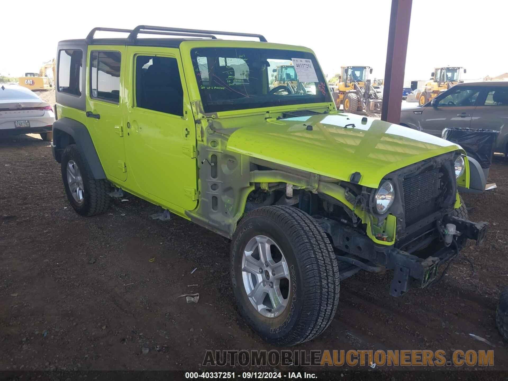 1C4BJWDG5HL527705 JEEP WRANGLER UNLIMITED 2017