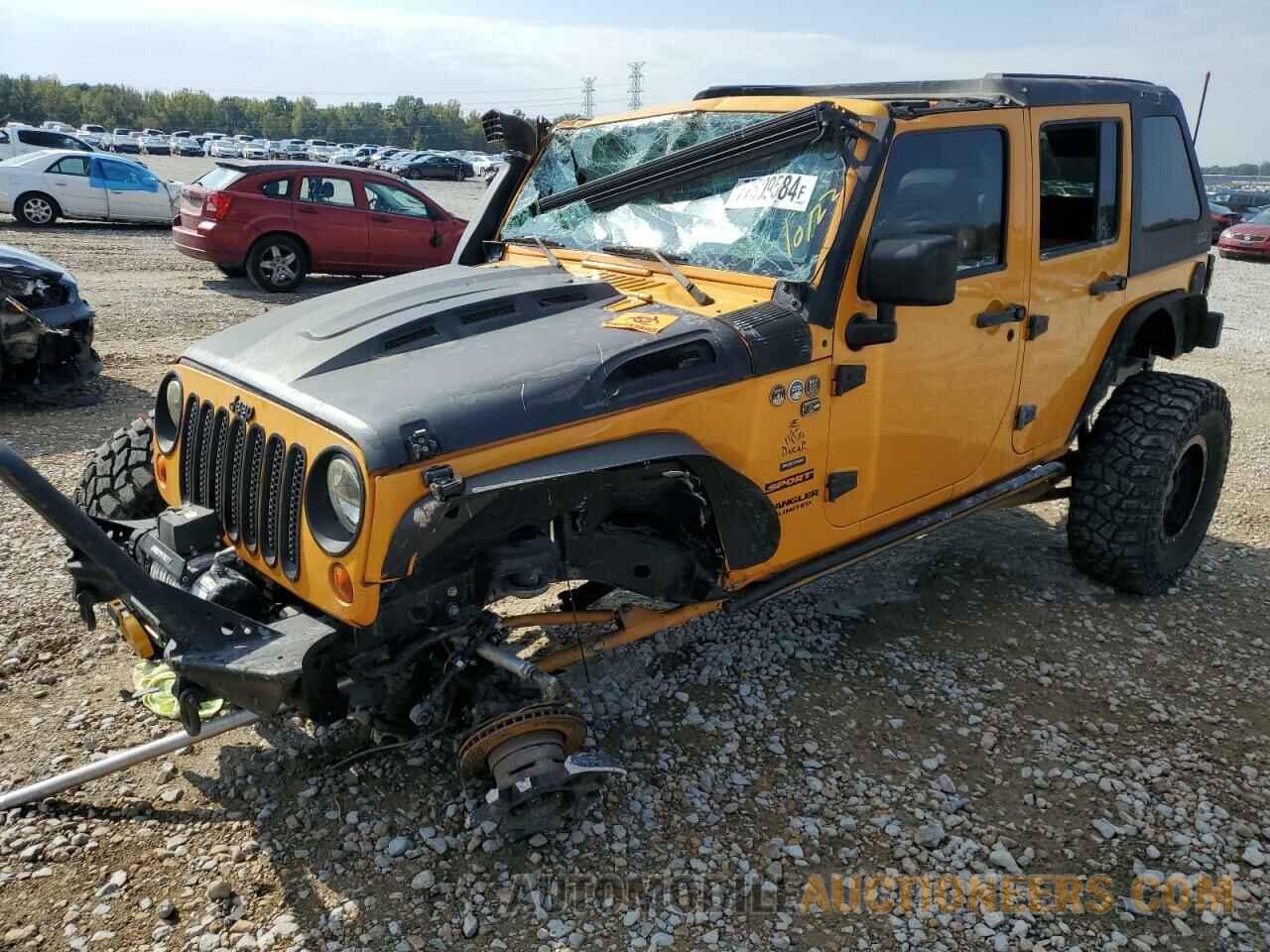 1C4BJWDG6CL129864 JEEP WRANGLER 2012