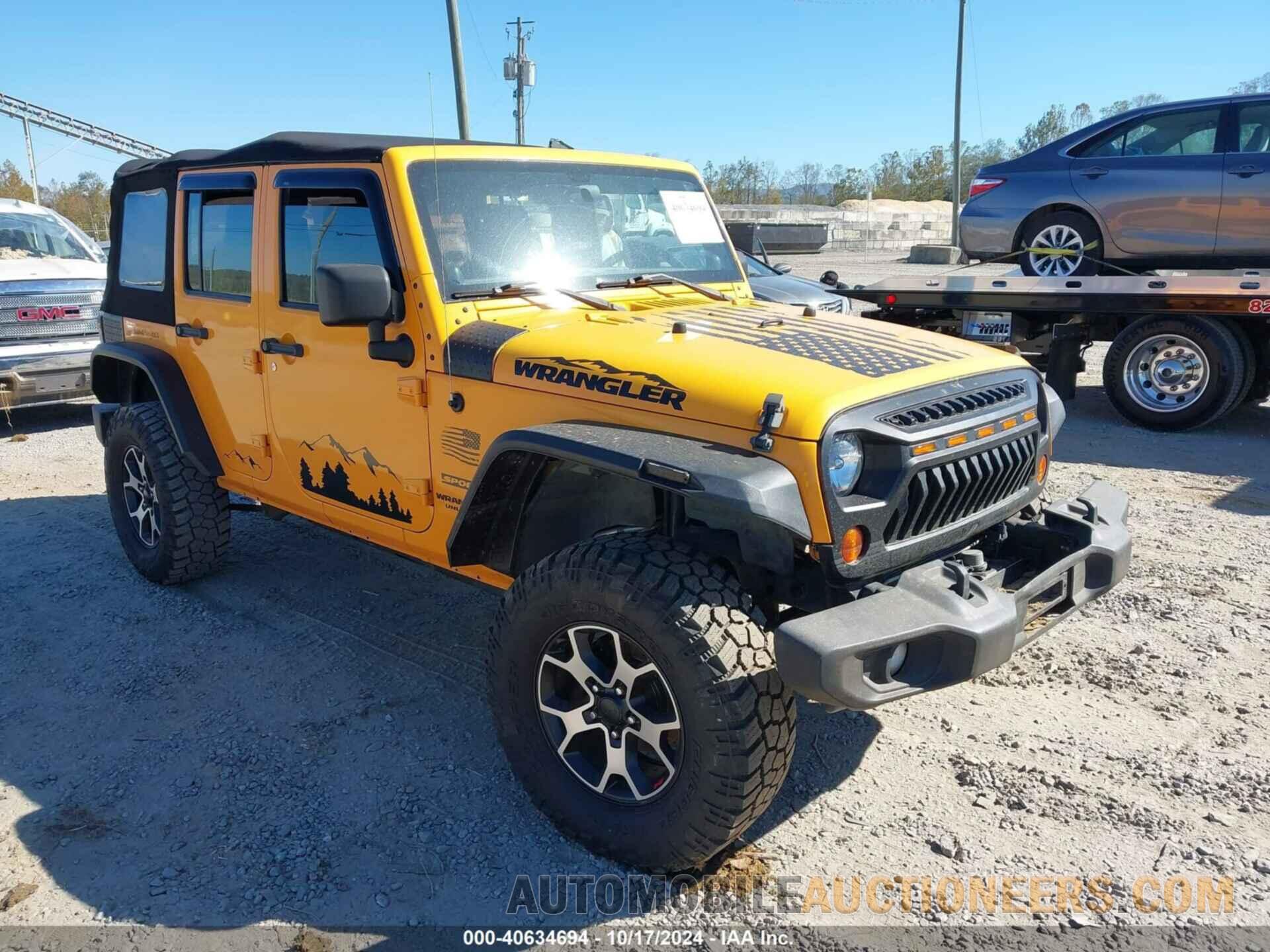 1C4BJWDG6CL287475 JEEP WRANGLER UNLIMITED 2012