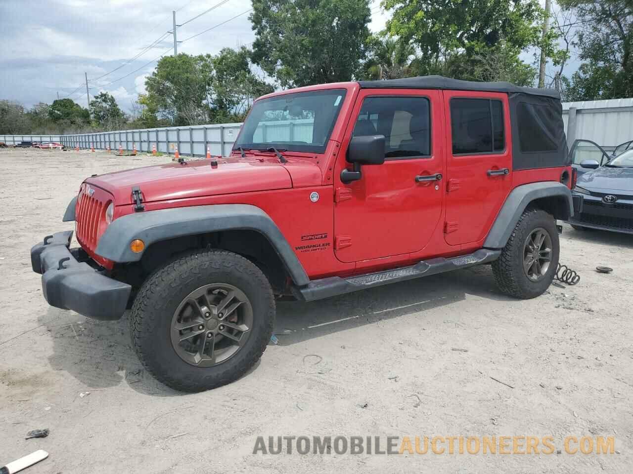 1C4BJWDG6EL176346 JEEP WRANGLER 2014