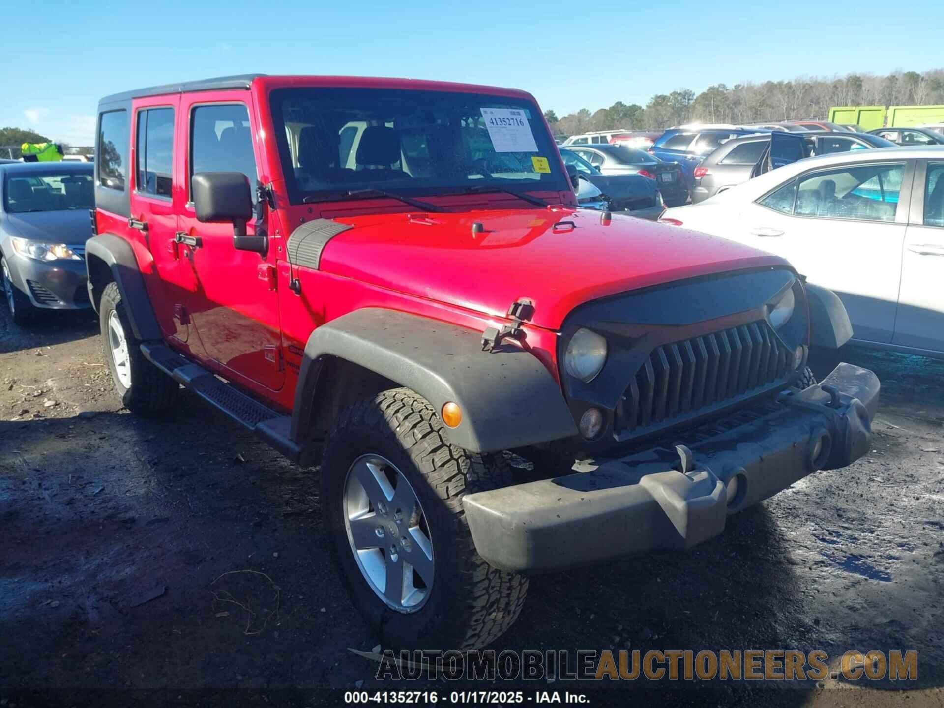 1C4BJWDG6EL176718 JEEP WRANGLER UNLIMITED 2014