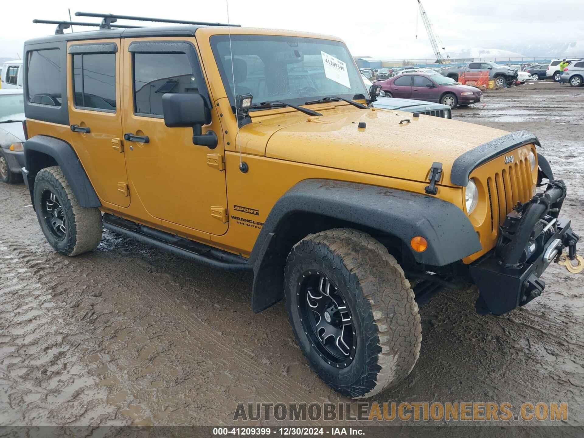 1C4BJWDG6EL183636 JEEP WRANGLER UNLIMITED 2014