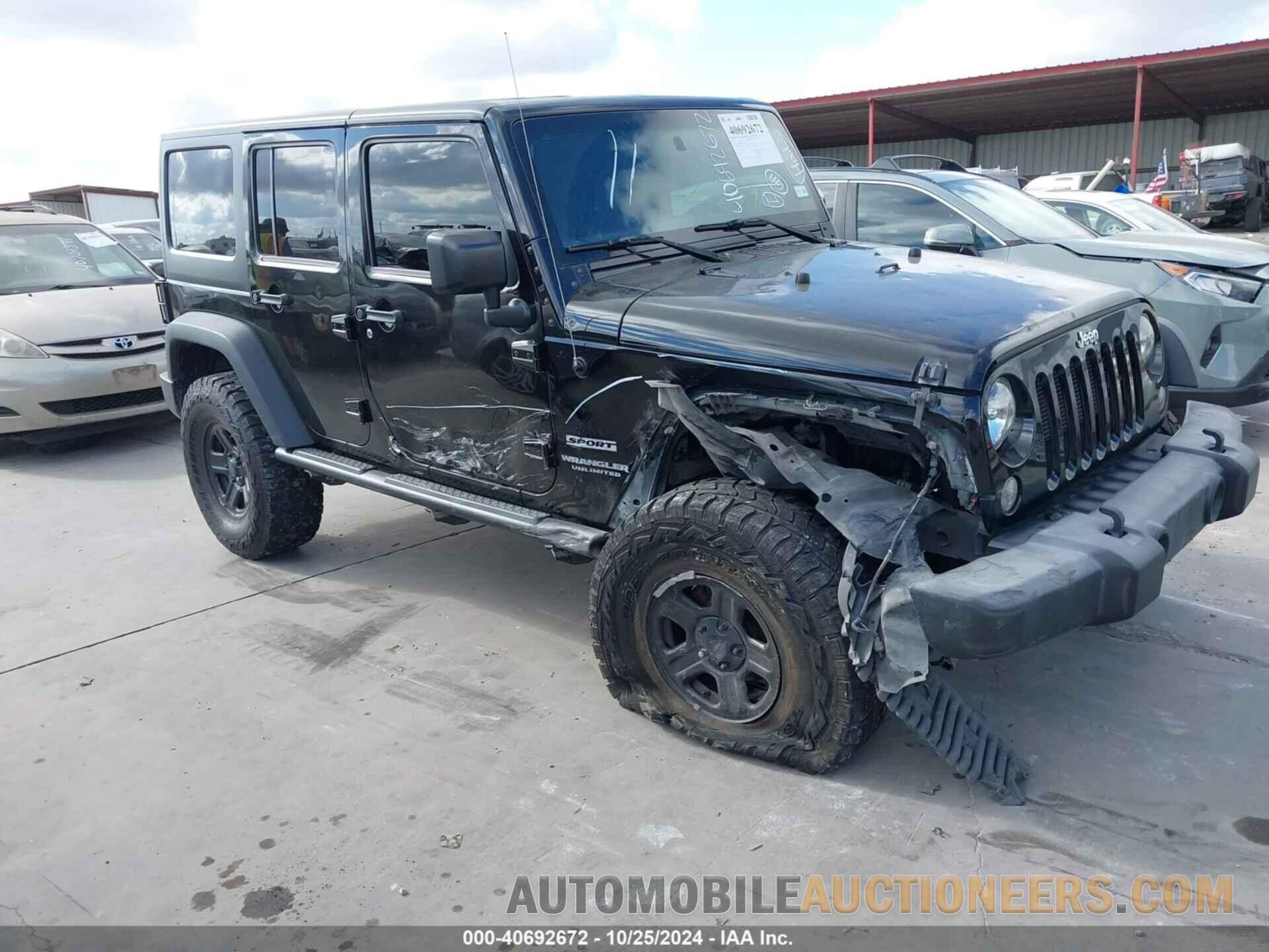 1C4BJWDG6GL150719 JEEP WRANGLER UNLIMITED 2016